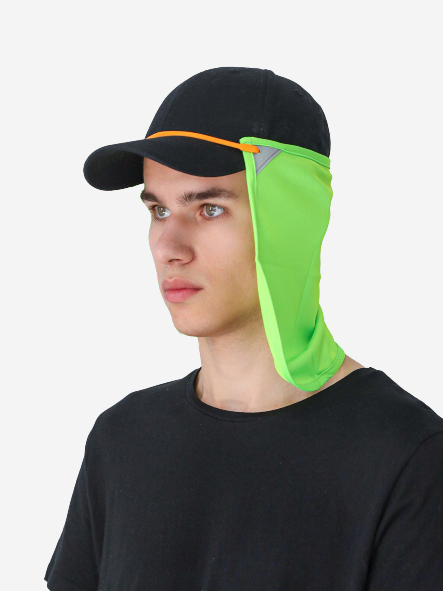 Изображение товара Маска для лица и шеи для походов и водных видов спорта CoolNES неоновый зеленый