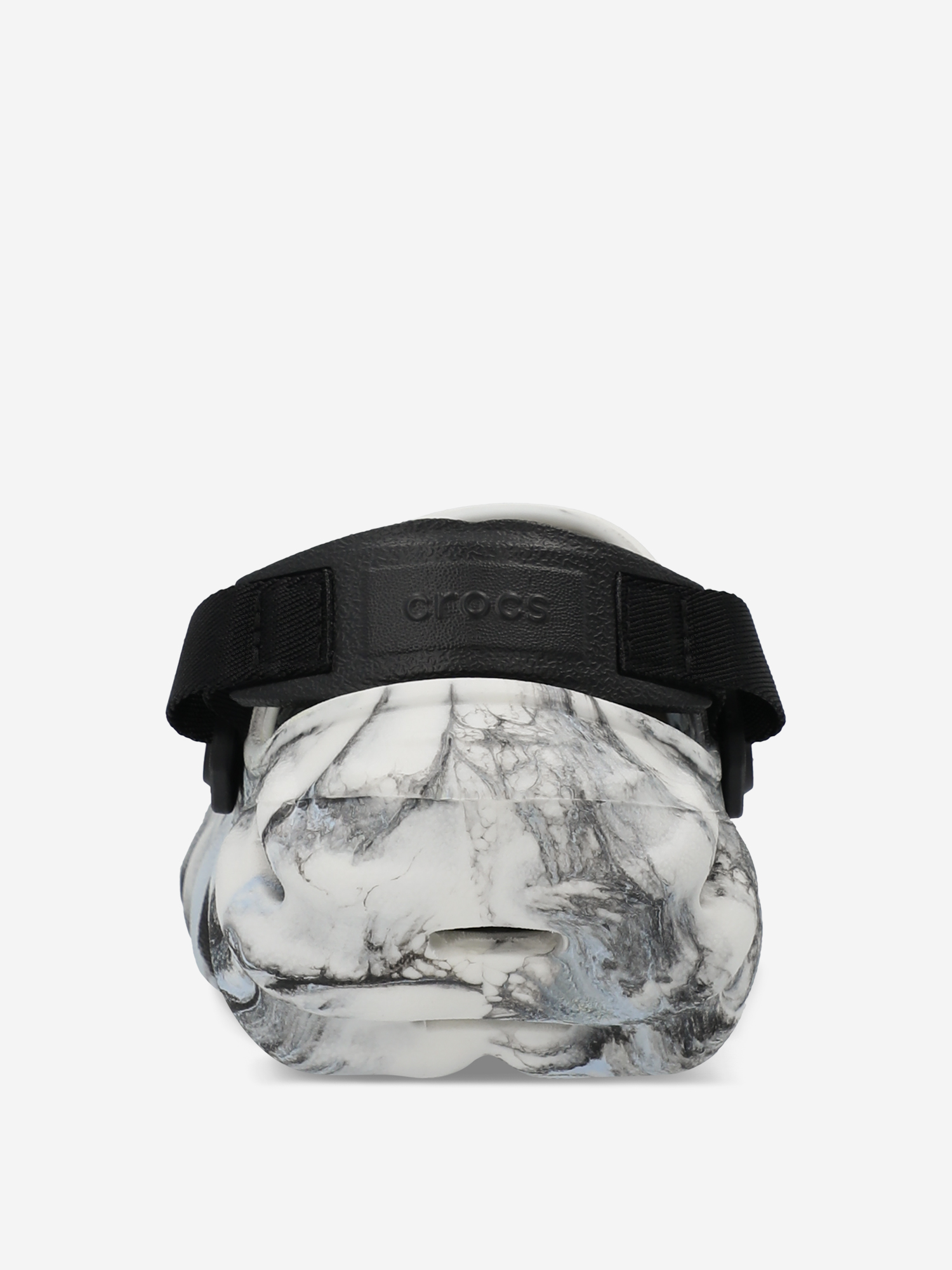 фото Сабо для мальчиков crocs echo glow marbled clog, черный