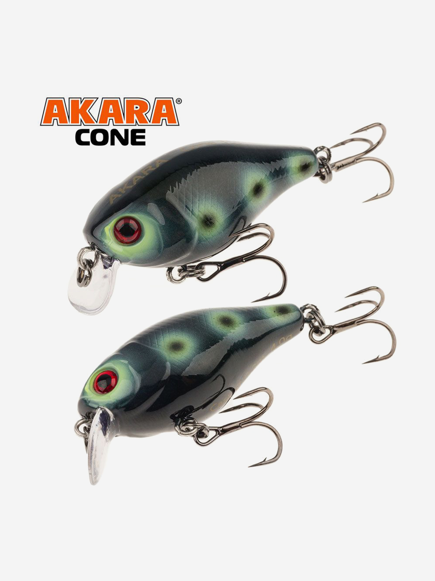 Изображение товара Воблер Akara Cone 35F плавающий кренк для форели и голавля, 4 г