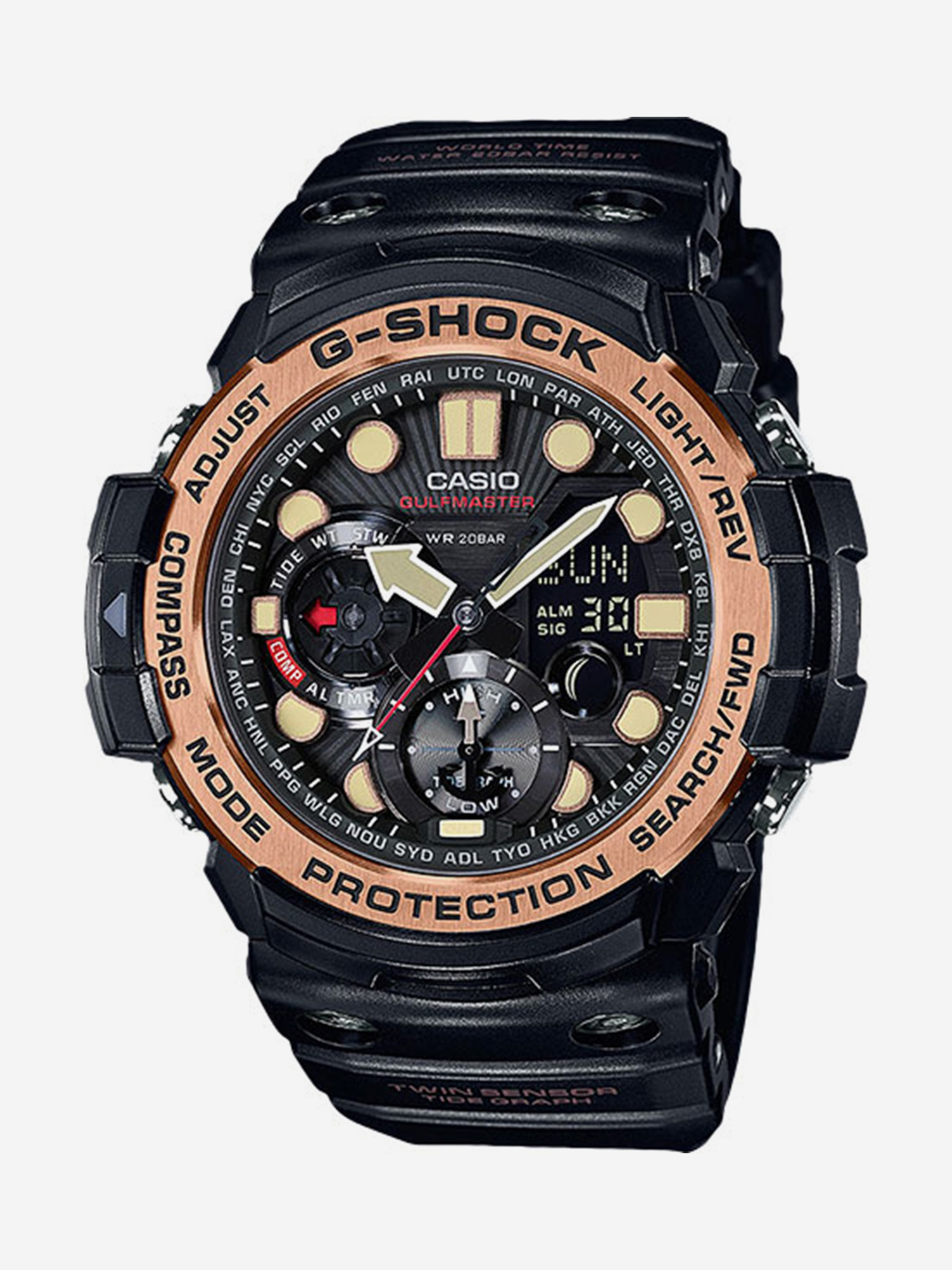 

Спортивные часы Casio GN-1000RG-1A, Черный