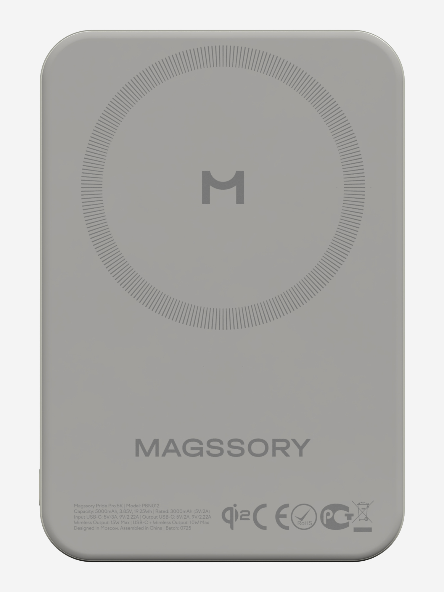 Изображение товара Беспроводная зарядка MAGSSORY для смартфона с Qi2
