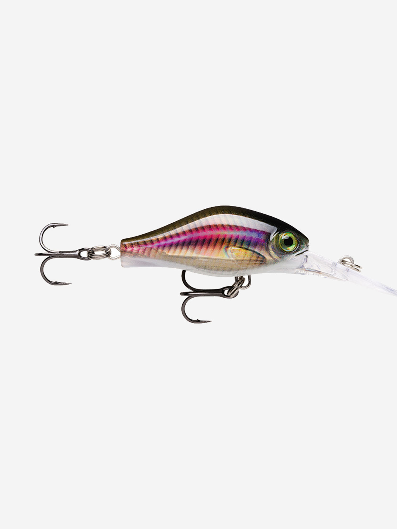 

Воблер для рыбалки RAPALA Shadow Rap Fat Jack 04, 4см, 4гр, цвет SML, медленно всплывающий, Мультицвет