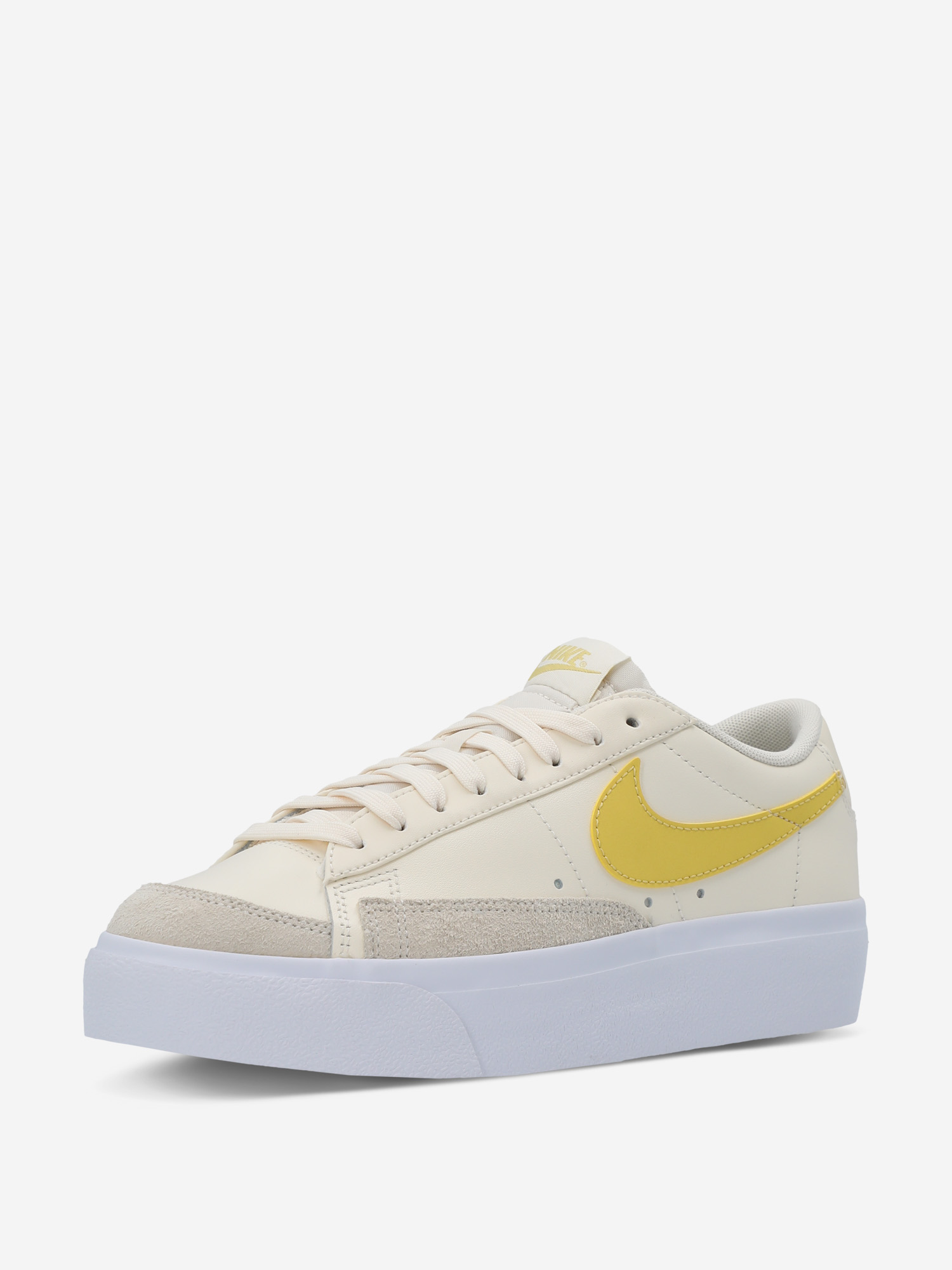 Кеды женские Nike Blazer Low Platform, Бежевый DJ0292N06-113, размер 37.5 - фото 3