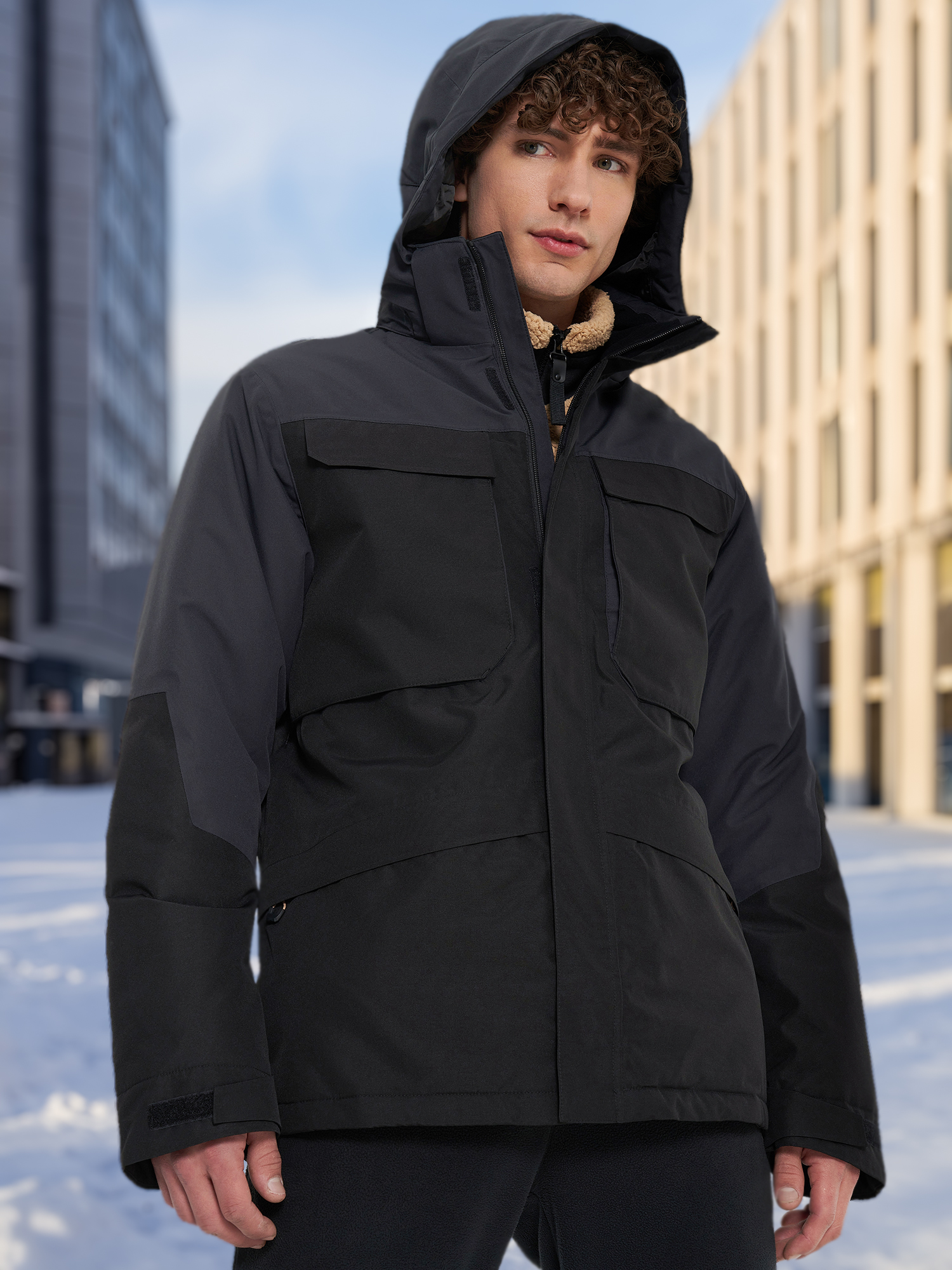 Изображение товара Куртка утепленная мужская IcePeak Midvale, Черный