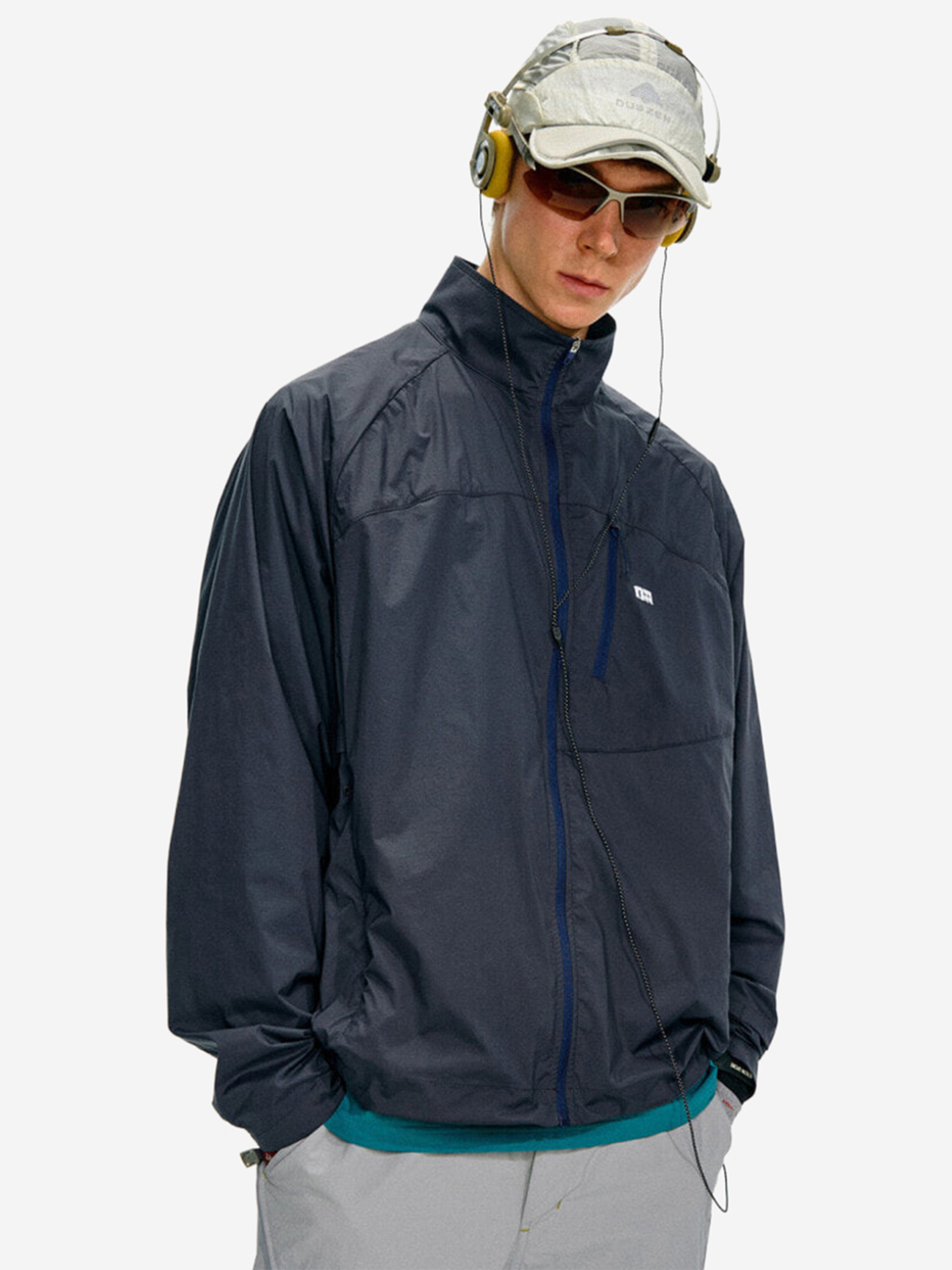 Изображение товара Куртка унисекс NOTHOMME Jackets Unisex Stand Collar Moderate, Синий Изображение товара Куртка унисекс NOTHOMME Jackets Unisex Stand Collar Moderate, Синий