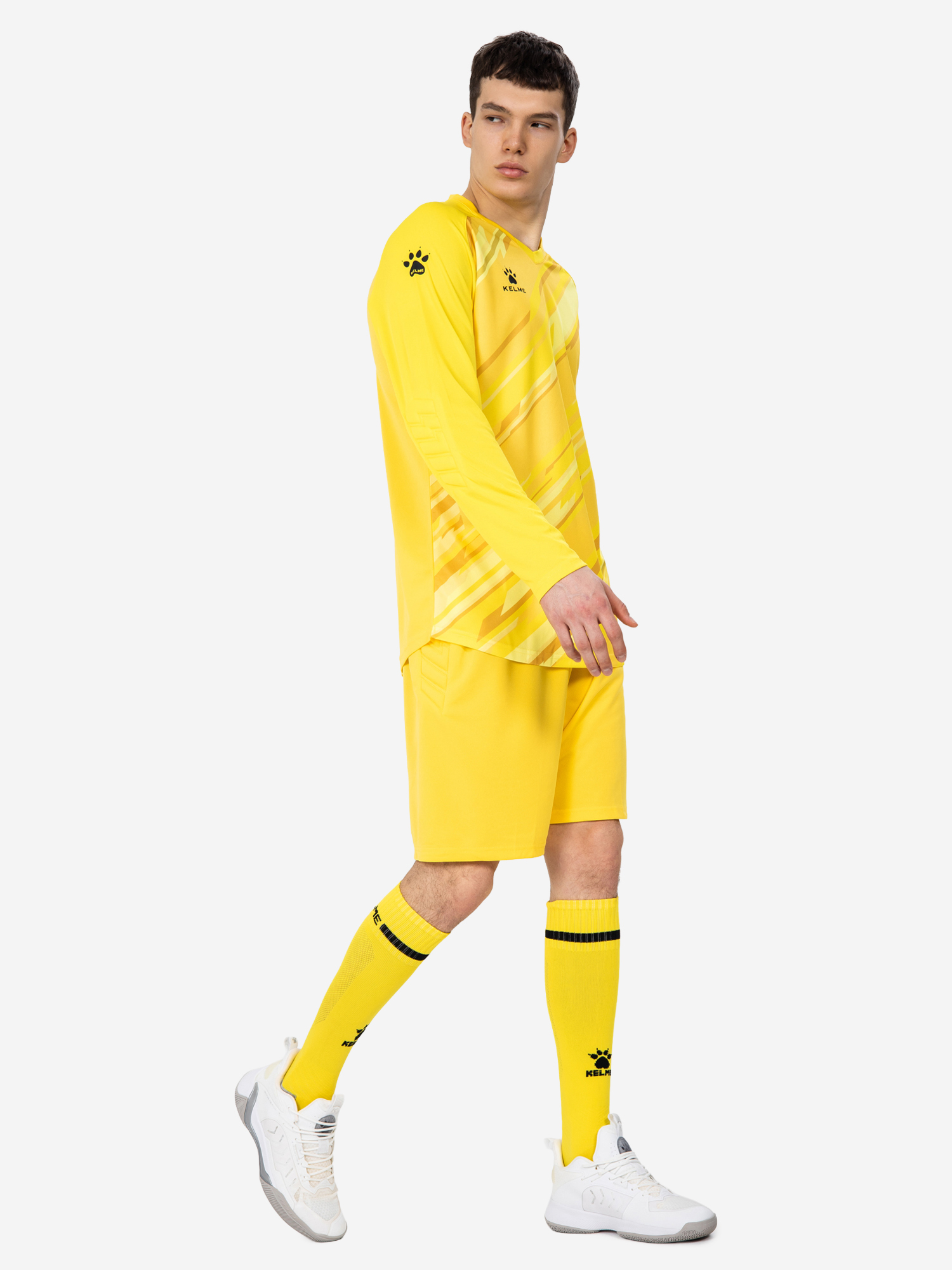 Изображение товара Форма вратарская KELME (майка длинный рукав, шорты), Желтый/Свеилый Желтый