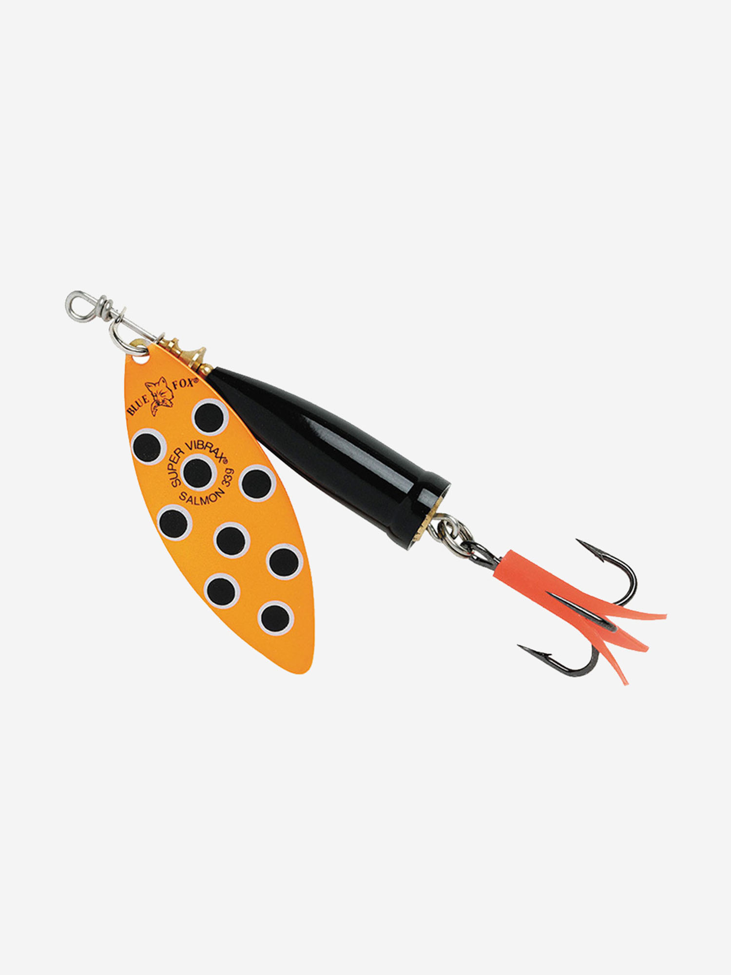 

Блесна для рыбалки вращающаяся BLUE FOX Salmon Super Vibrax 6 /OBS, Черный