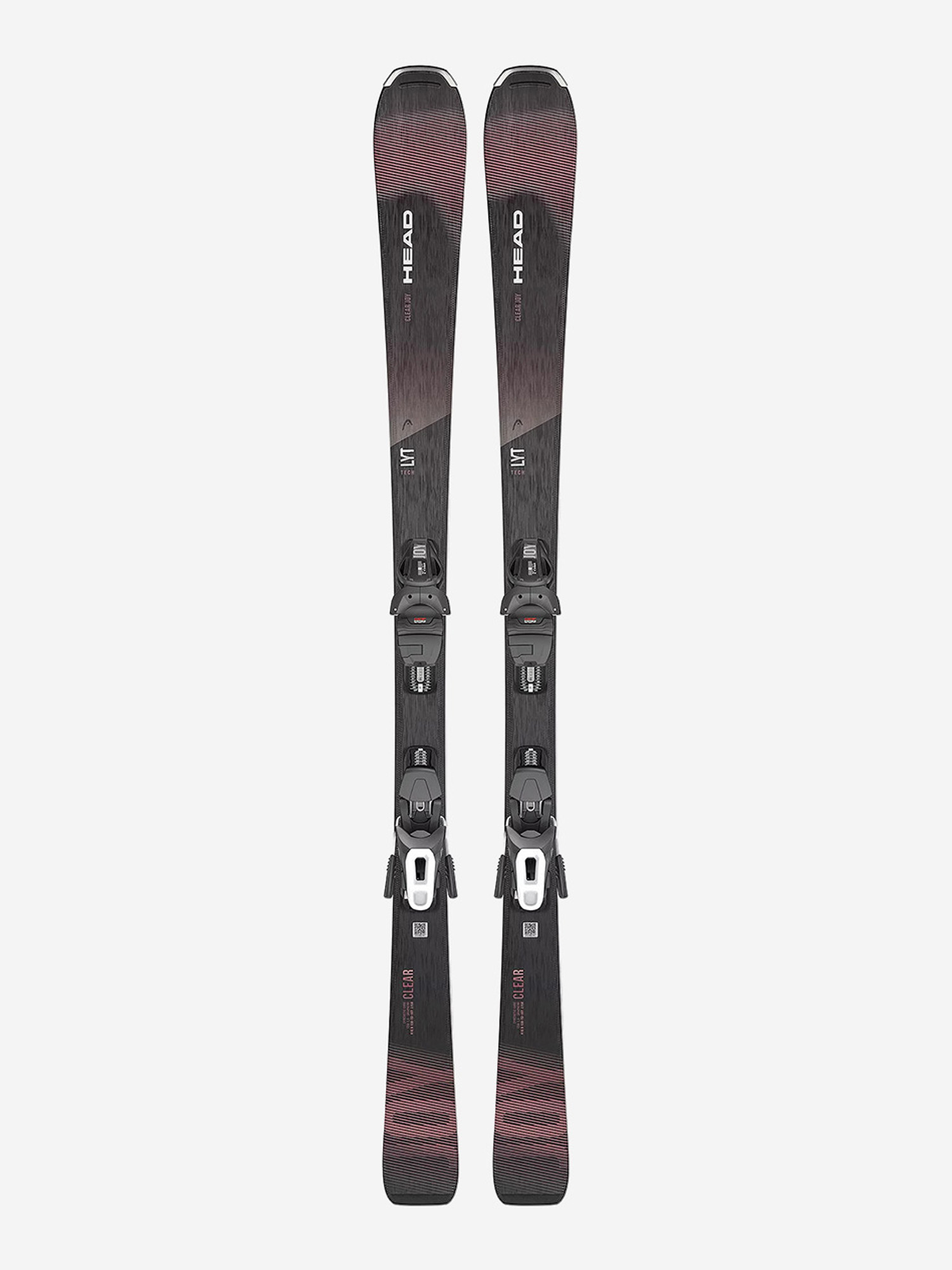 

Горные лыжи с креплениями Head Clear Joy SLR + SLR 9.0 GW Black/White 22/23, Фиолетовый