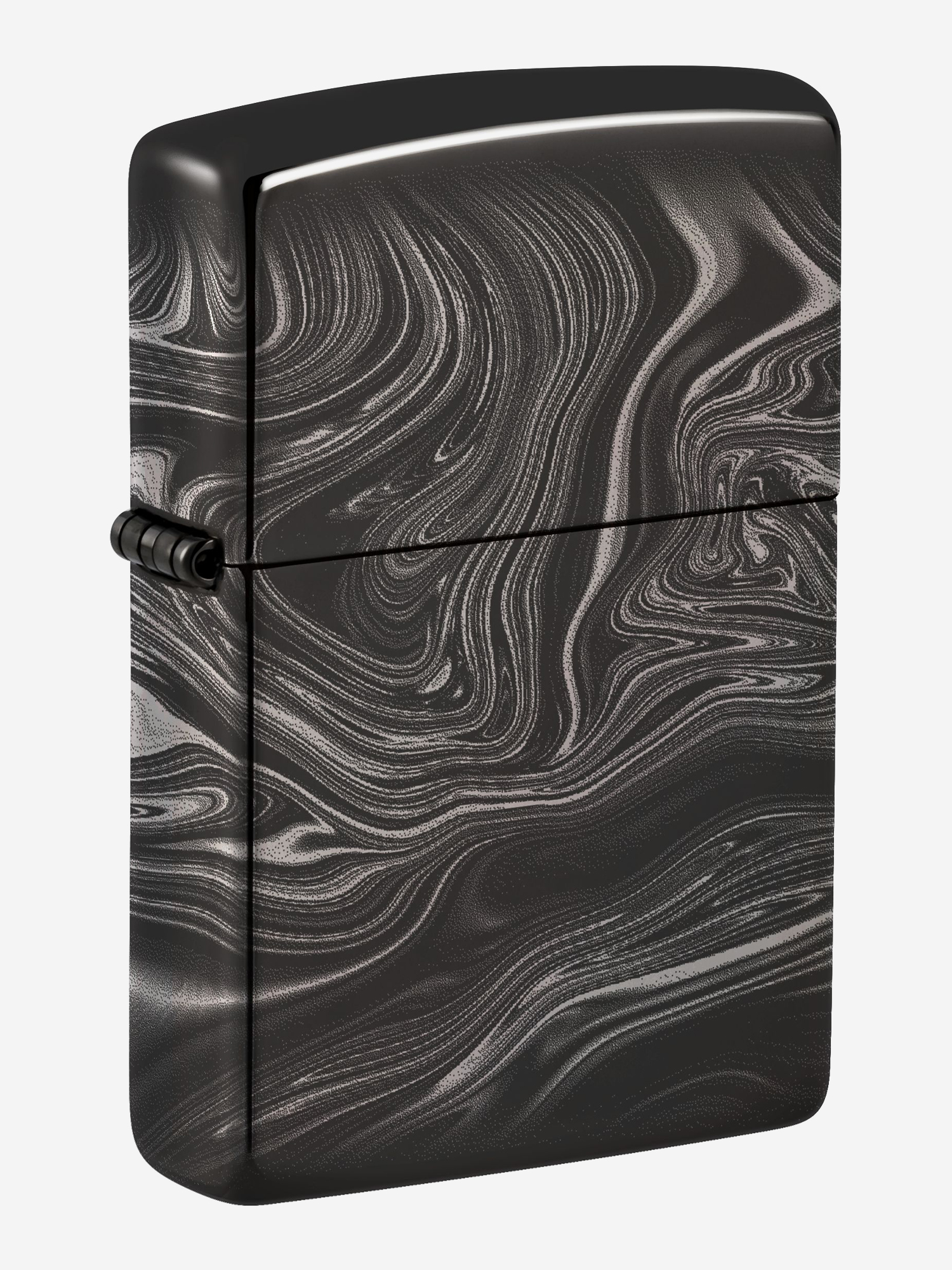 

Зажигалка бензиновая ZIPPO 49812 Marble Pattern, Черный