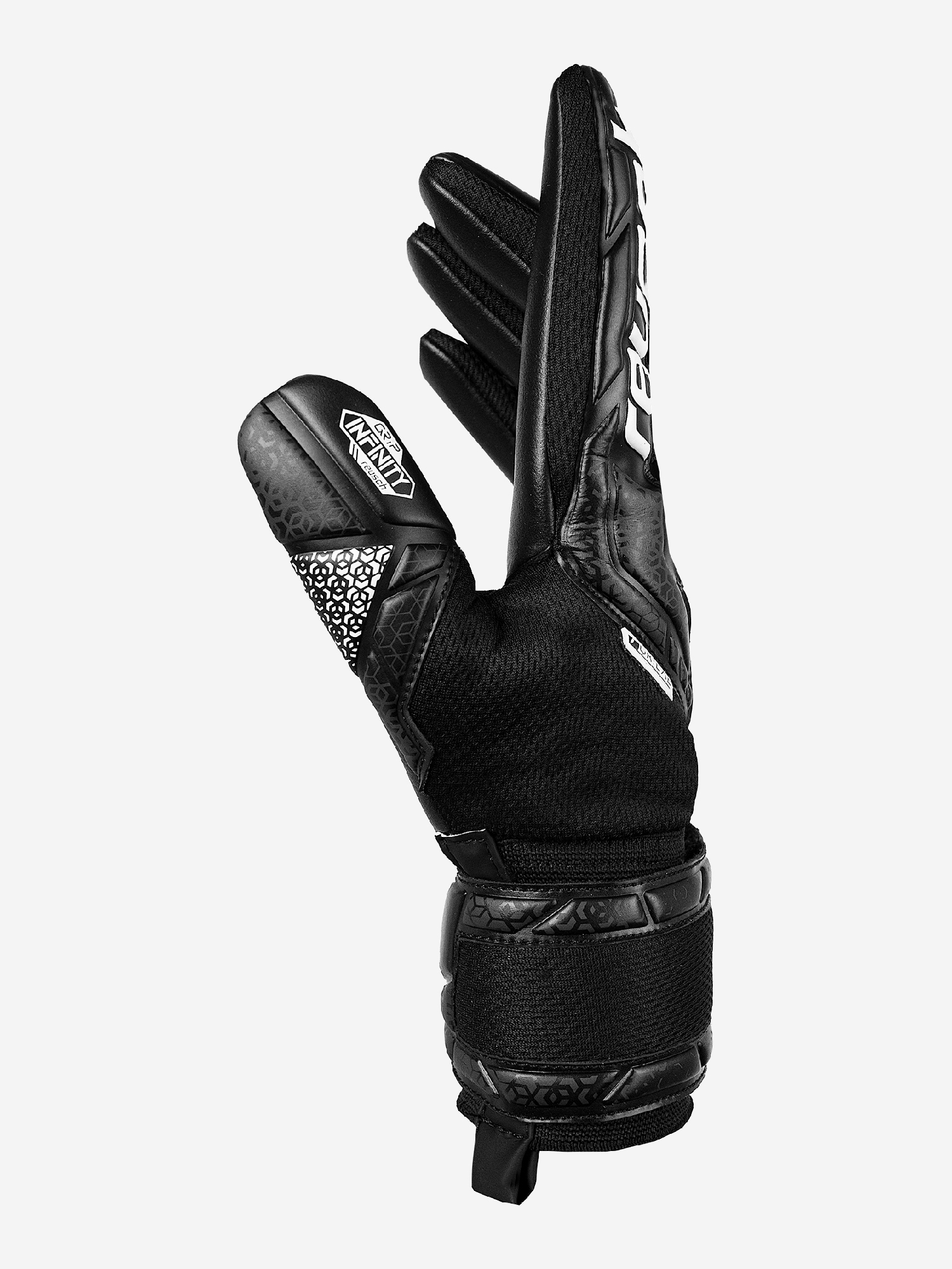 фото Перчатки вратарские reusch attrakt infinity nc, черный