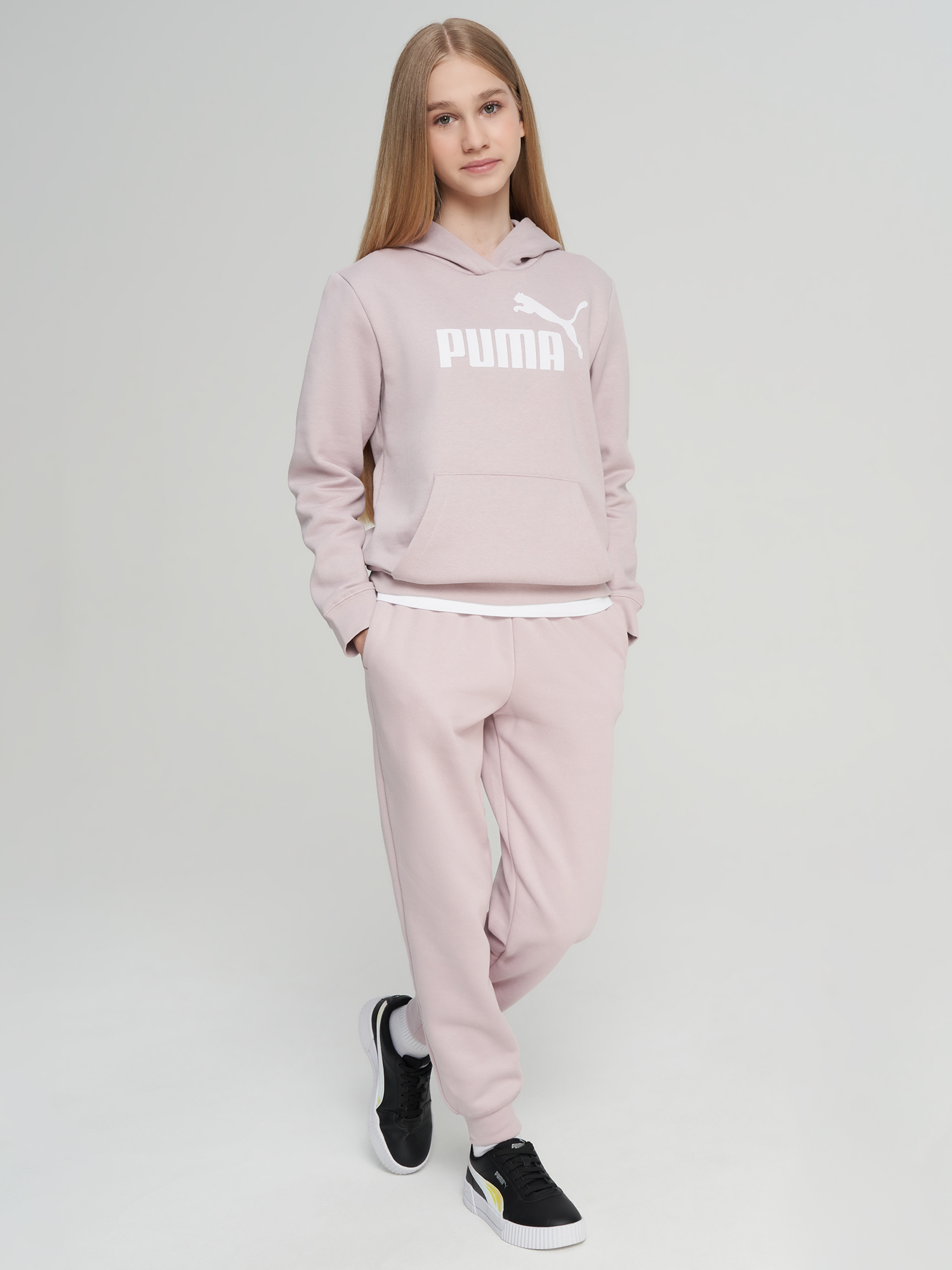 Худи для девочек PUMA, Розовый 5