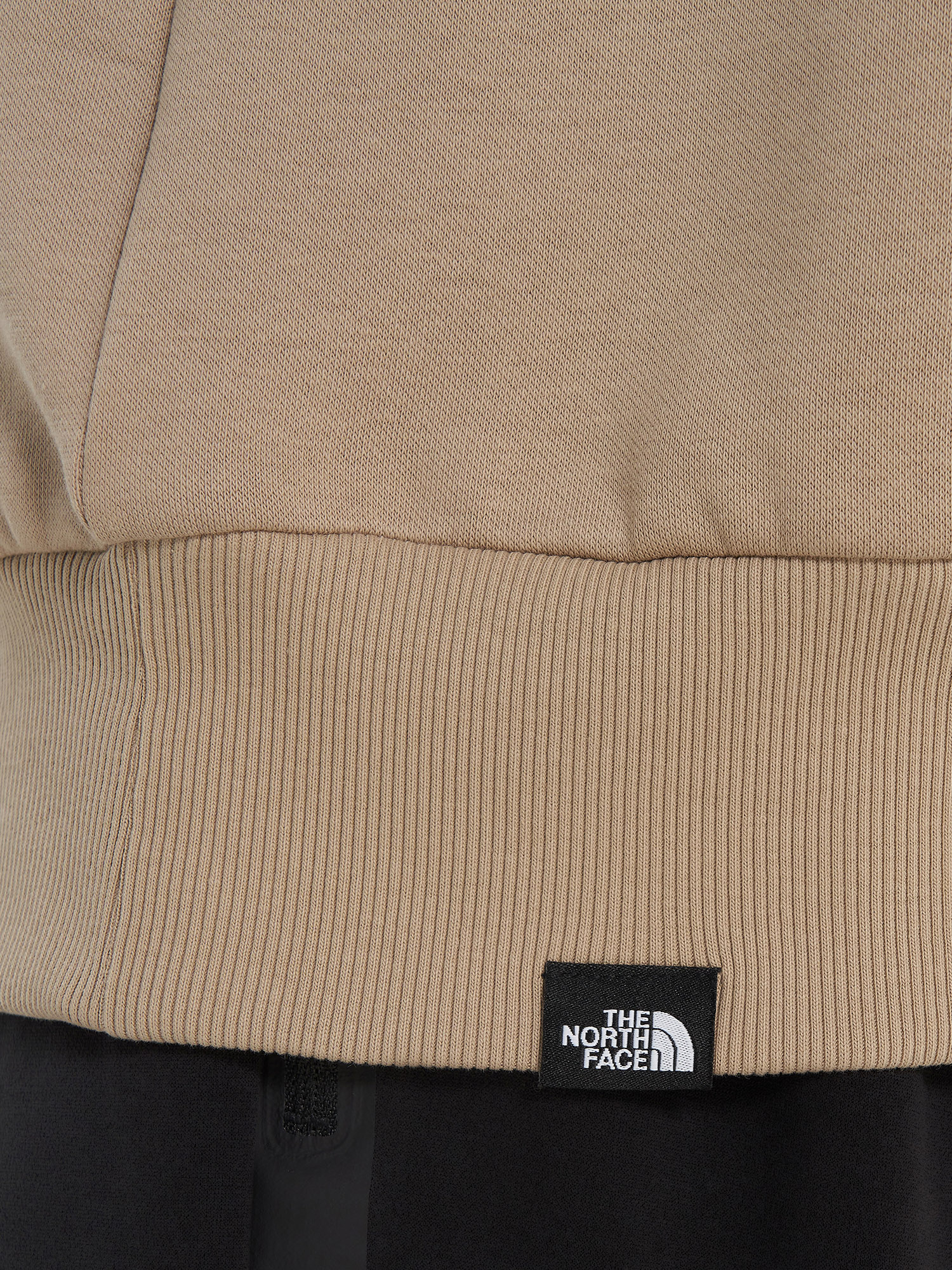 фото Худи мужское the north face fine, серый