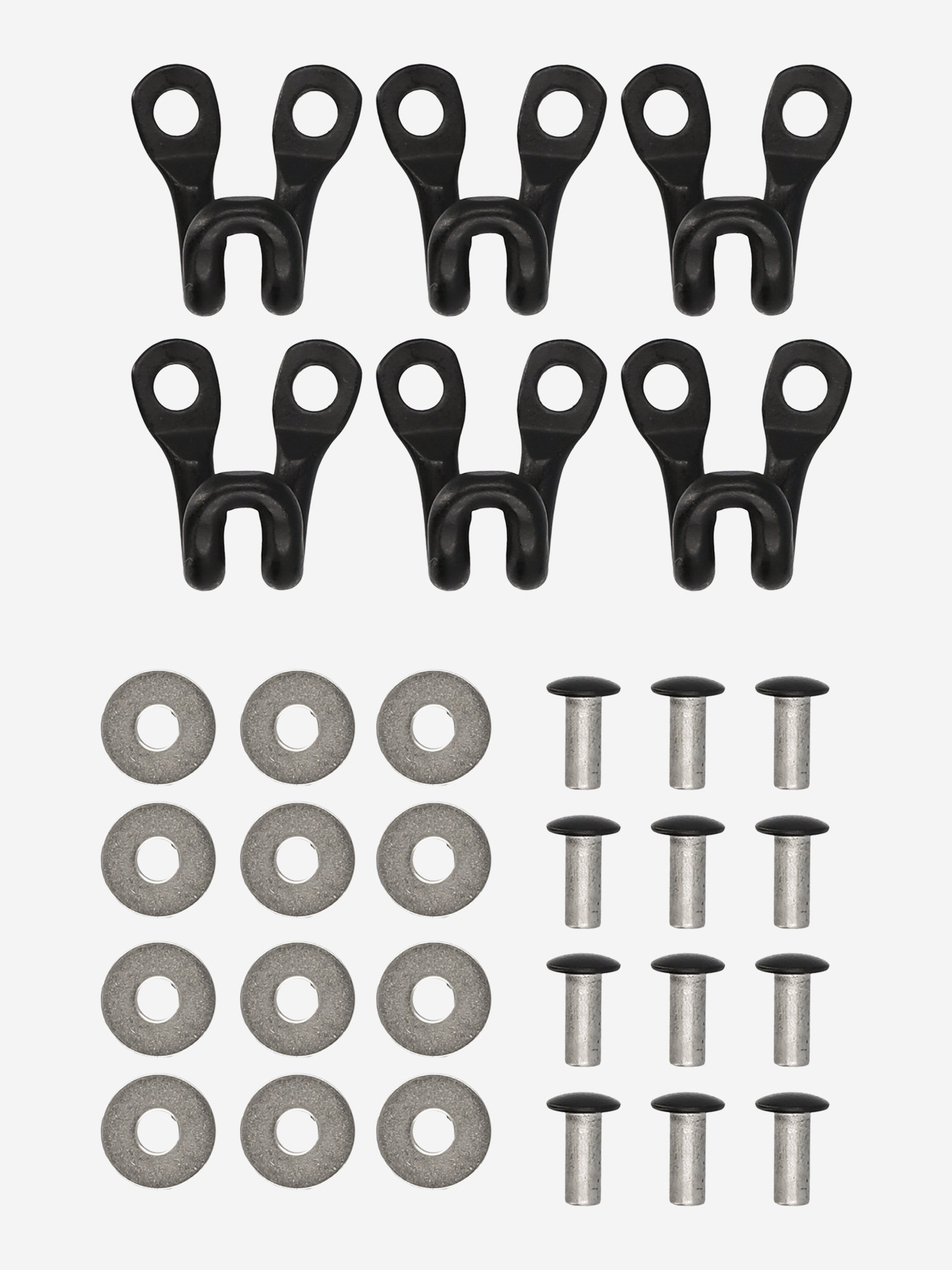 

Крючки для шнурков сноубордических ботинок Burton Metal Speed Hook,