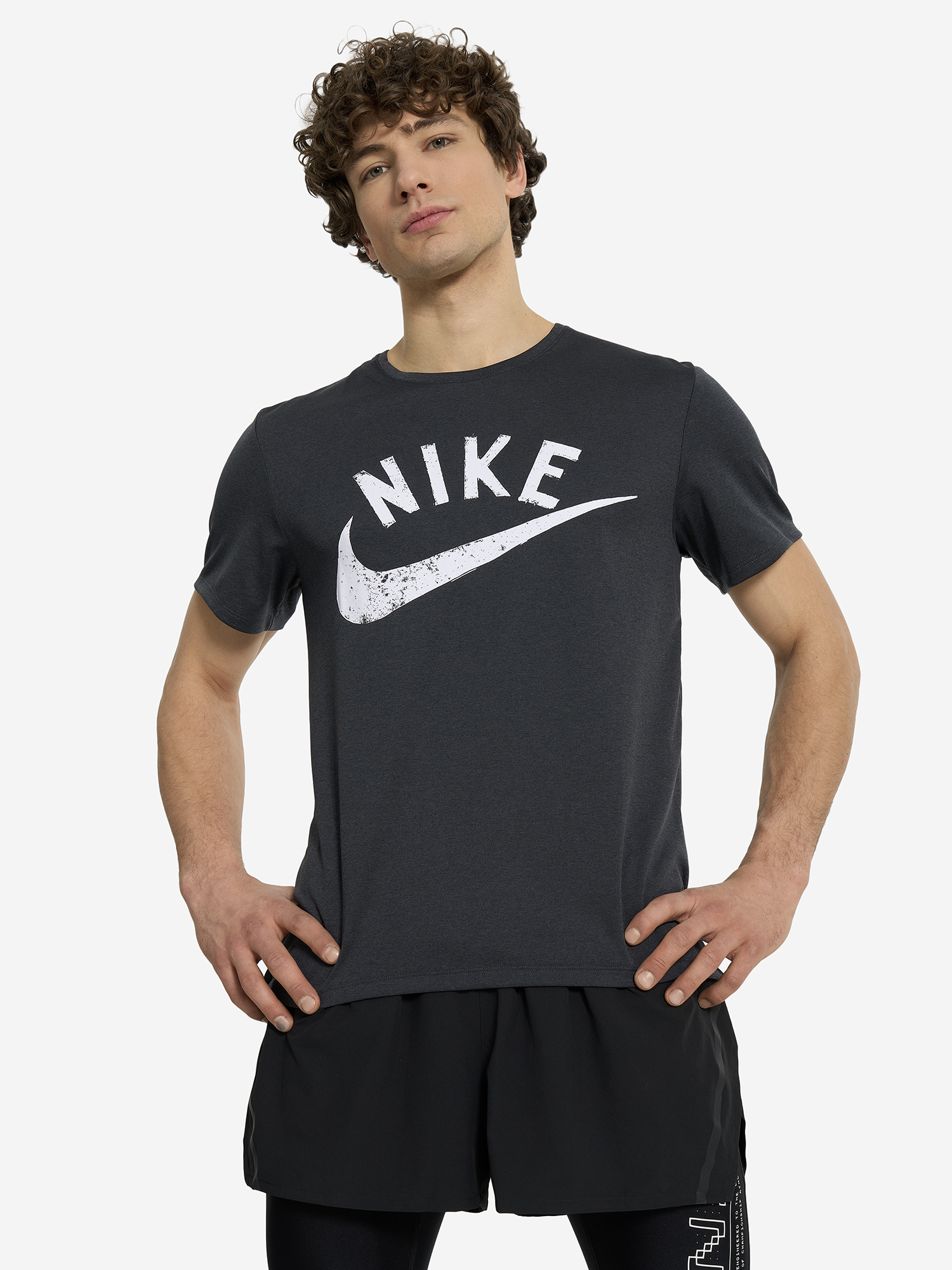 

Футболка мужская Nike Miler, Черный