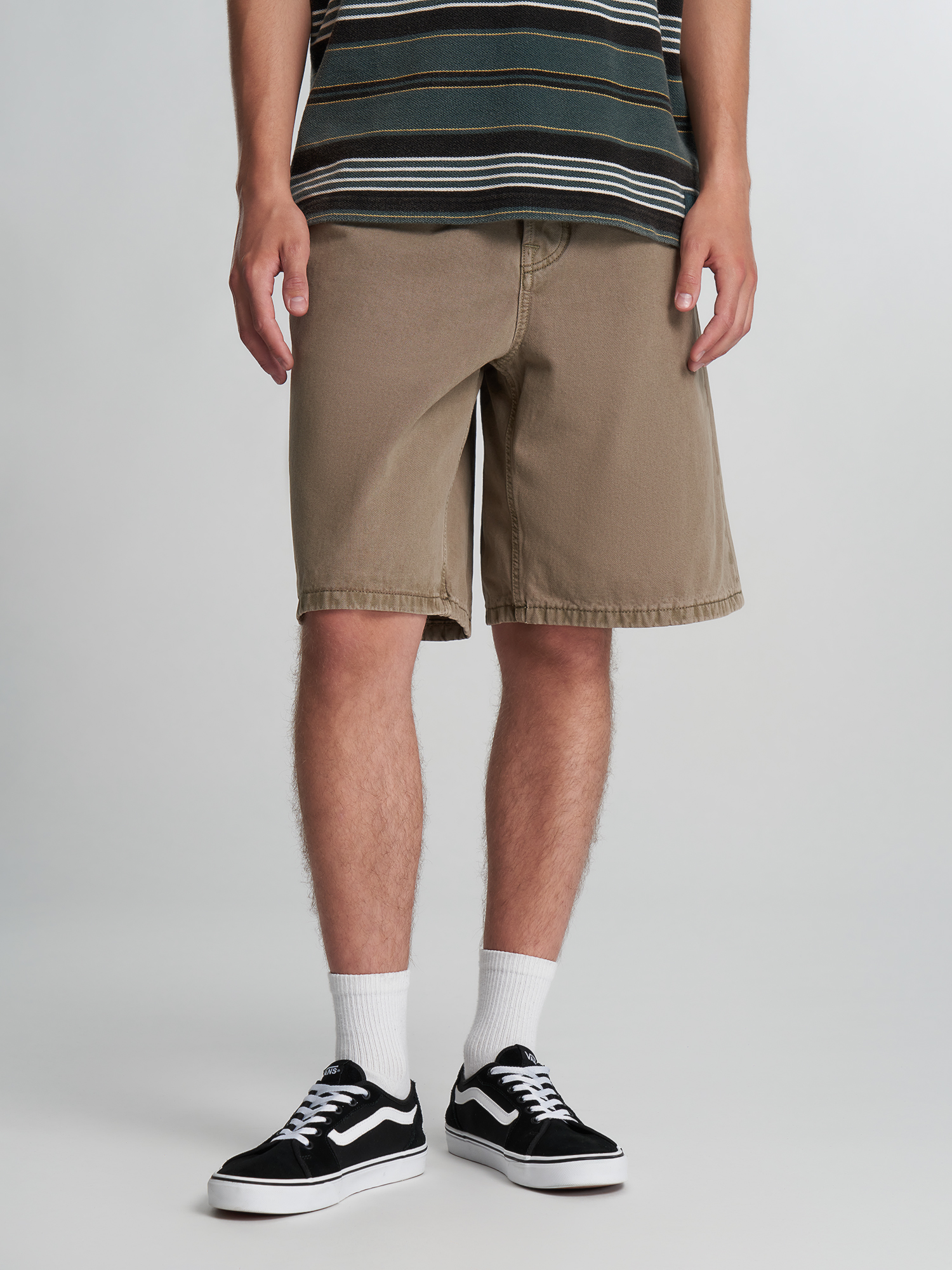 

Шорты мужские Vans LX Check-5 Baggy Denim, Бежевый