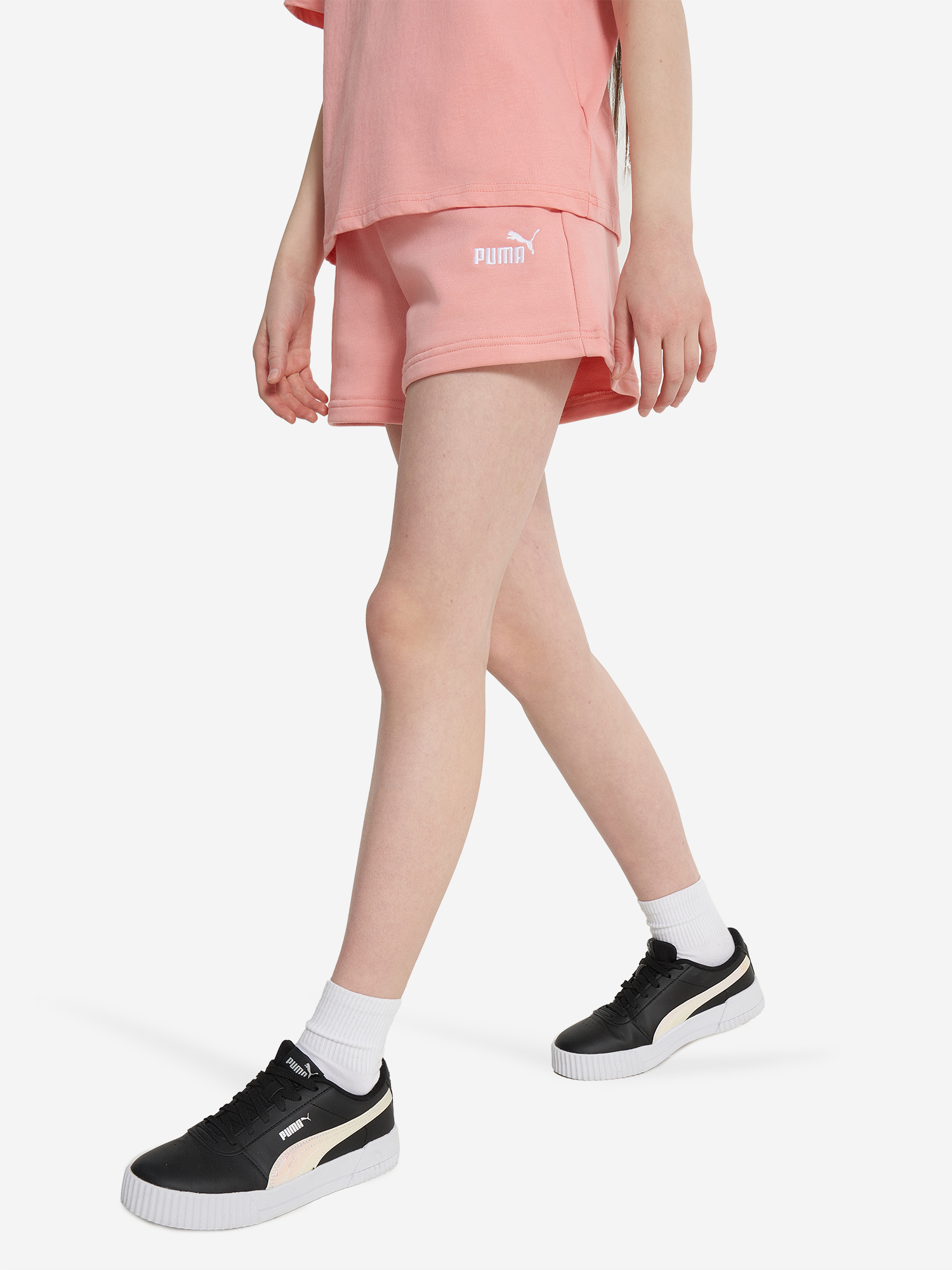 

Шорты для девочек PUMA Small No. 1 Logo, Розовый