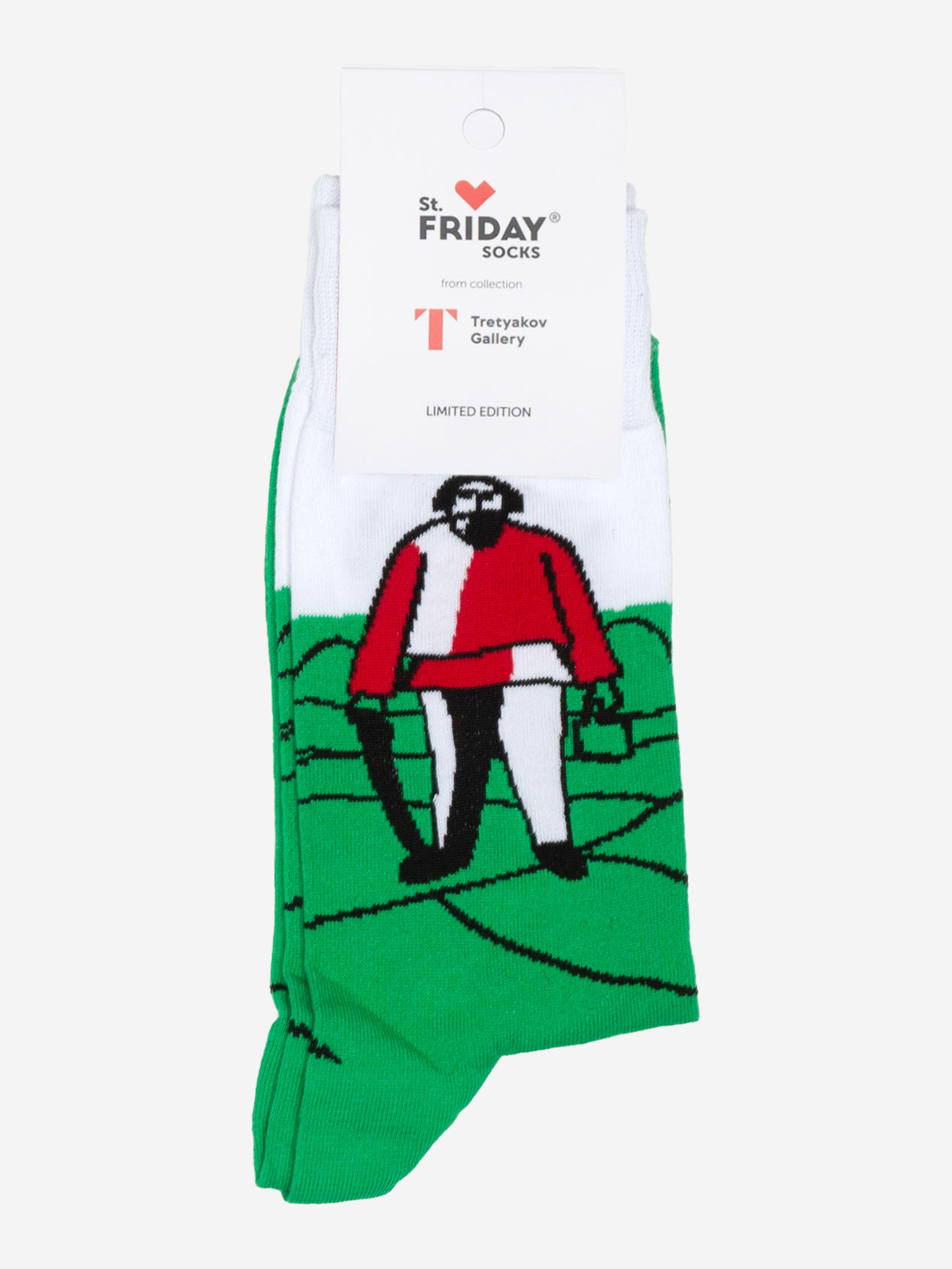 

Носки с рисунками St.Friday Socks, На сенокосе, Зеленый