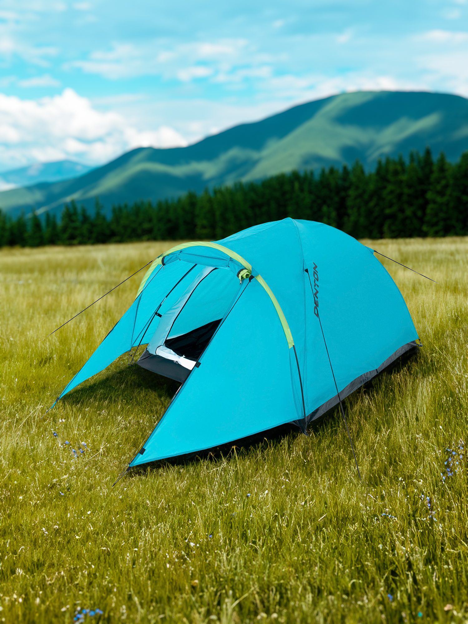 

Палатка 2-местная Denton DTL-2 plus, Голубой