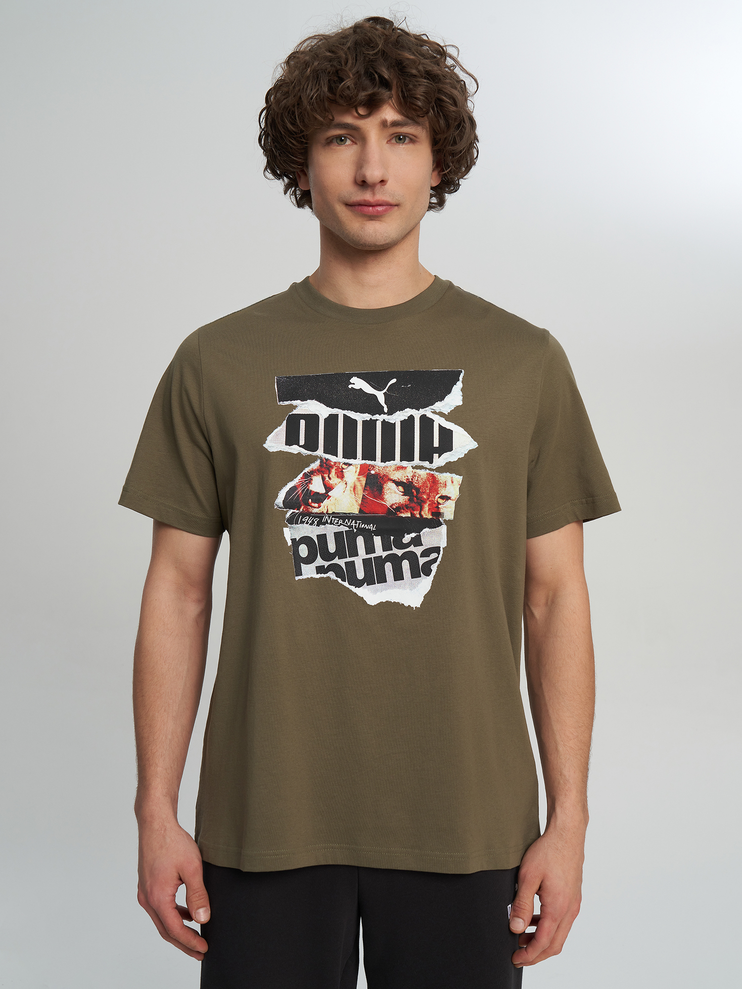 Футболка мужская PUMA, Зеленый 2