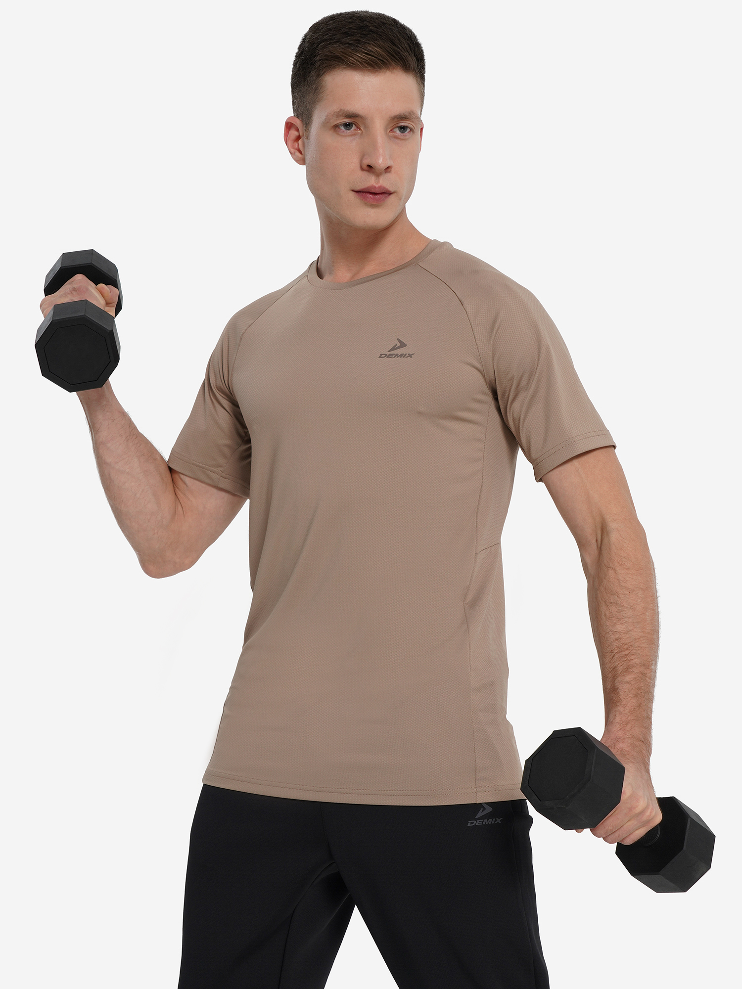 

Футболка мужская Demix, Бежевый