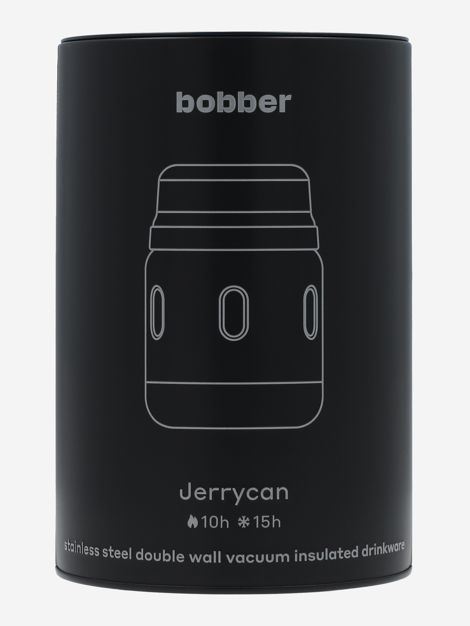 фото Термос bobber jerrycan, 470 мл, серебряный
