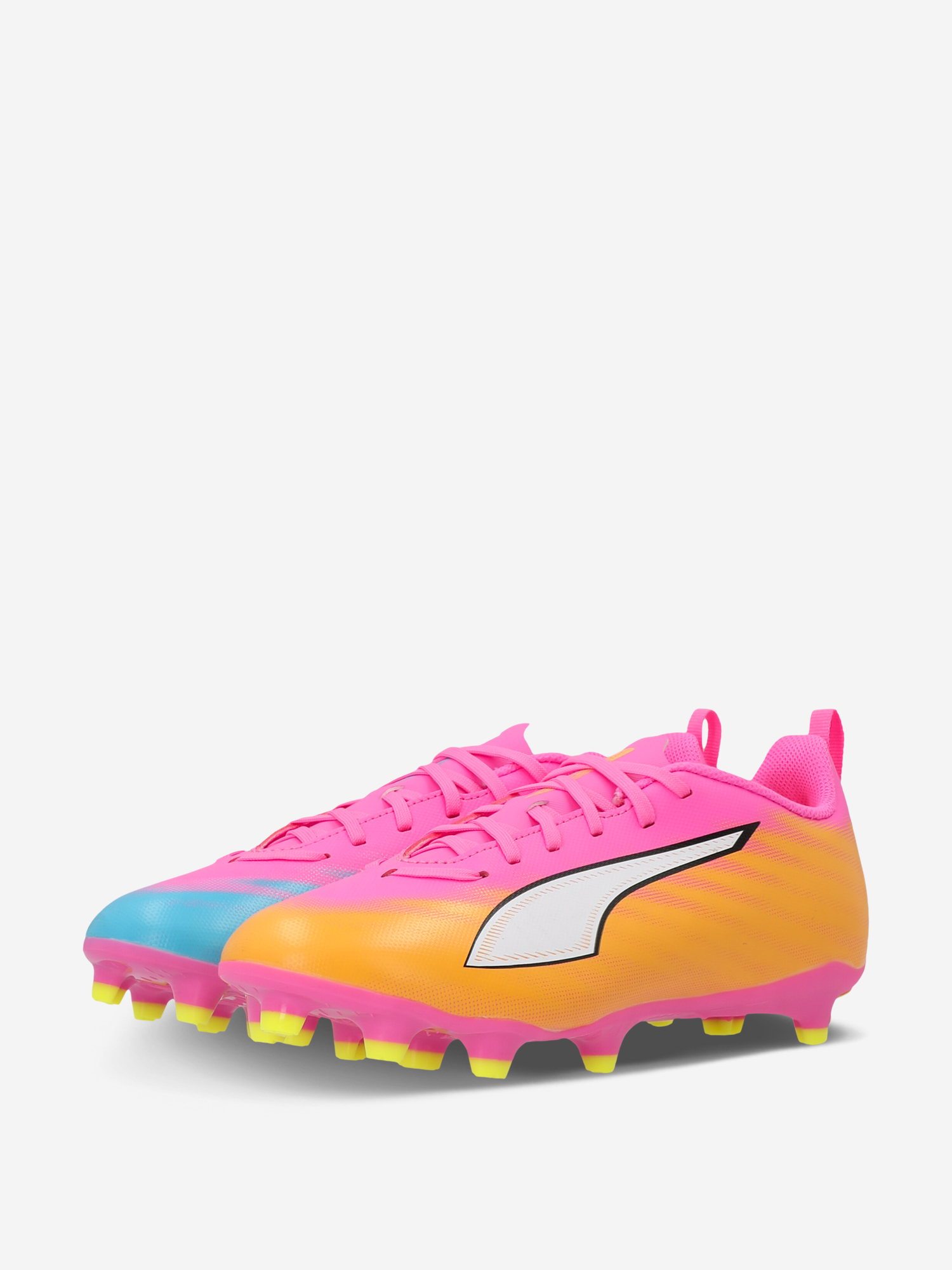 Бутсы для мальчиков PUMA Ultra 6 Play Fg/Ag, Розовый 2