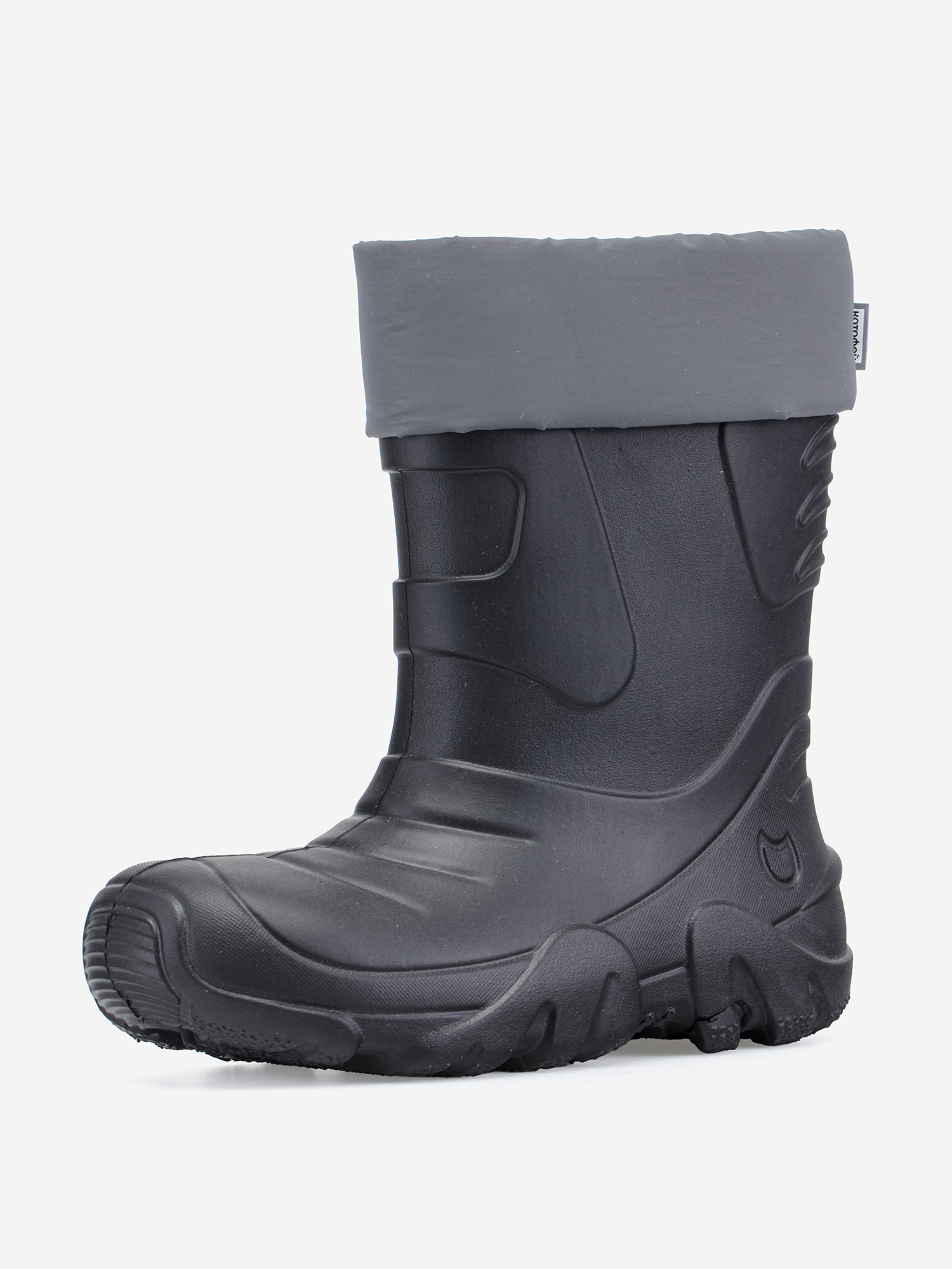 Изображение товара Резиновые сапоги для мальчика Котофей, Черный