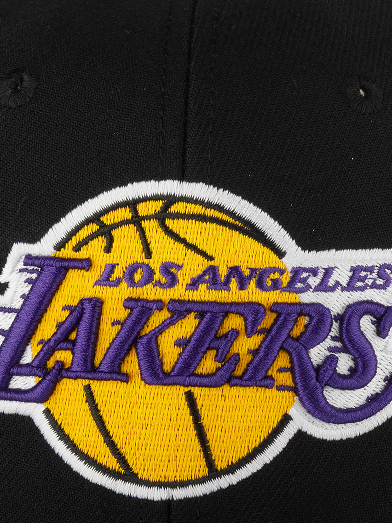 Бейсболка MITCHELL NESS HP7976-LALBLCK Los Angeles Lakers NBA (черный), Черный 59-250XDOXM4K-93, размер Без размера - фото 5