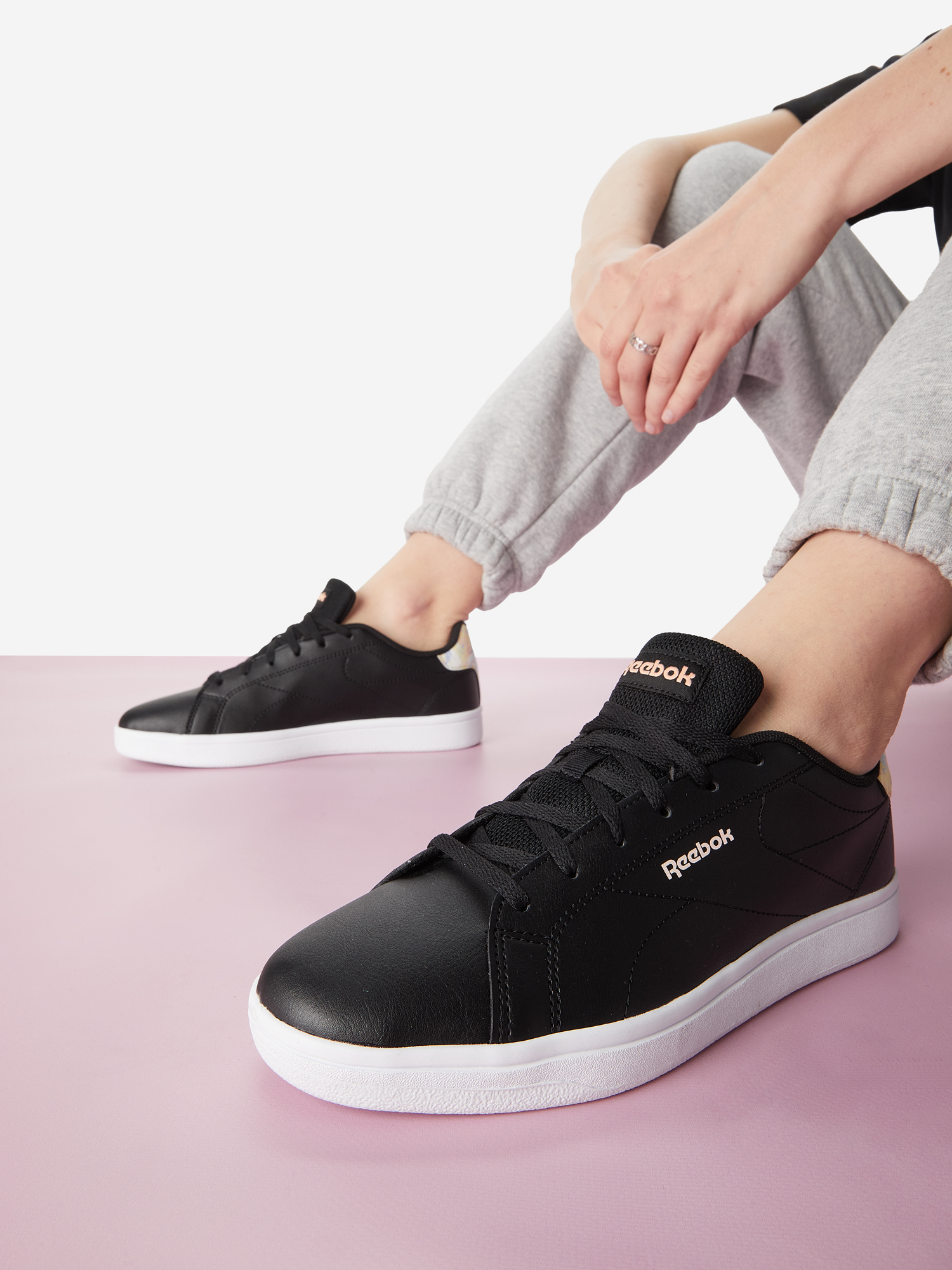 

Кеды женские Reebok Royal Complete Cln2, Черный