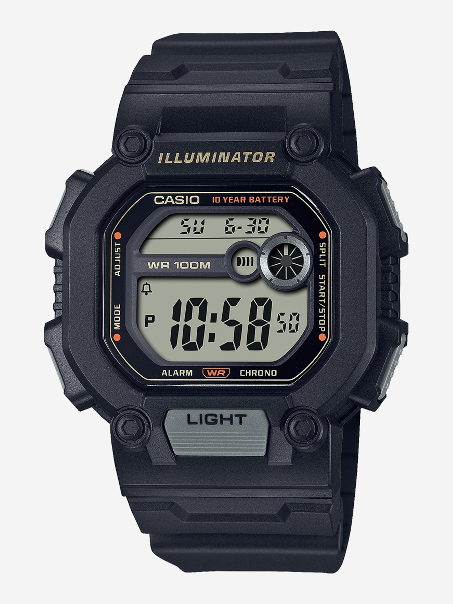 

Наручные часы Casio W-737HX-1A, Черный