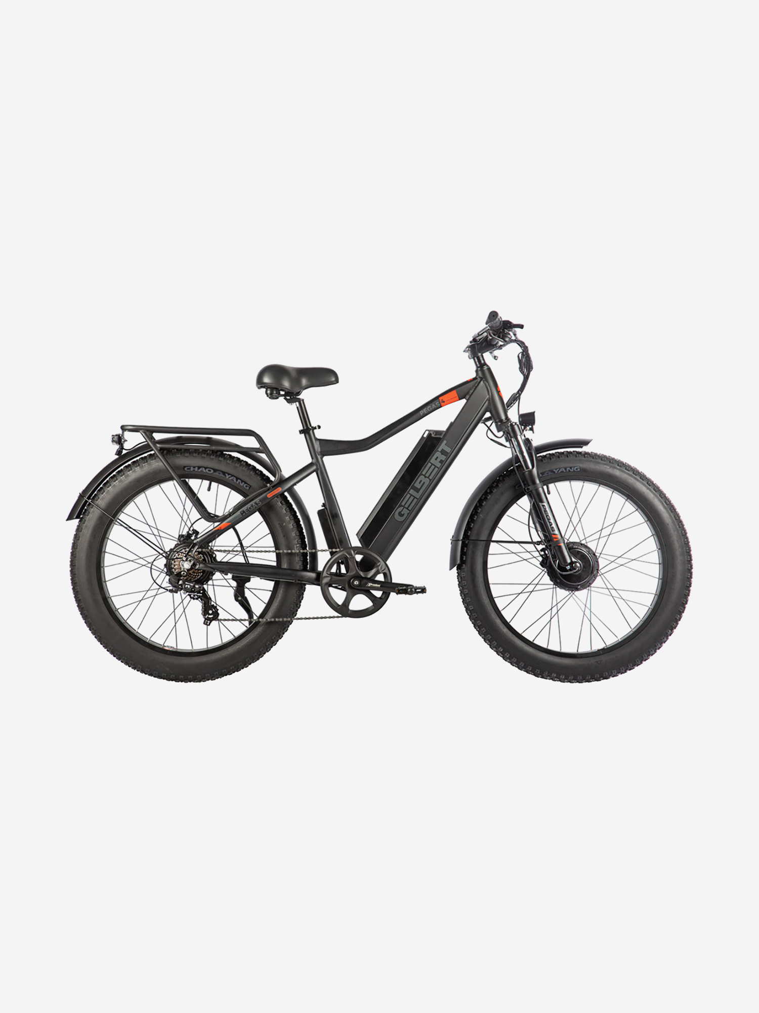 Изображение товара Электровелосипед Gelbert Pegas 4 DUAL PRO MAX, Черный