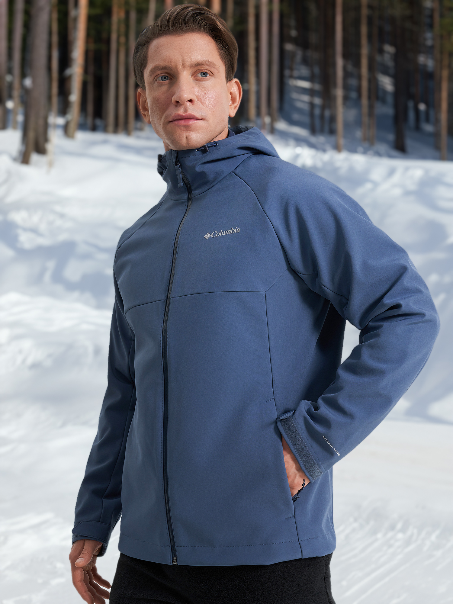 

Куртка софтшелл мужская Columbia Baltic Point III Jacket, Синий