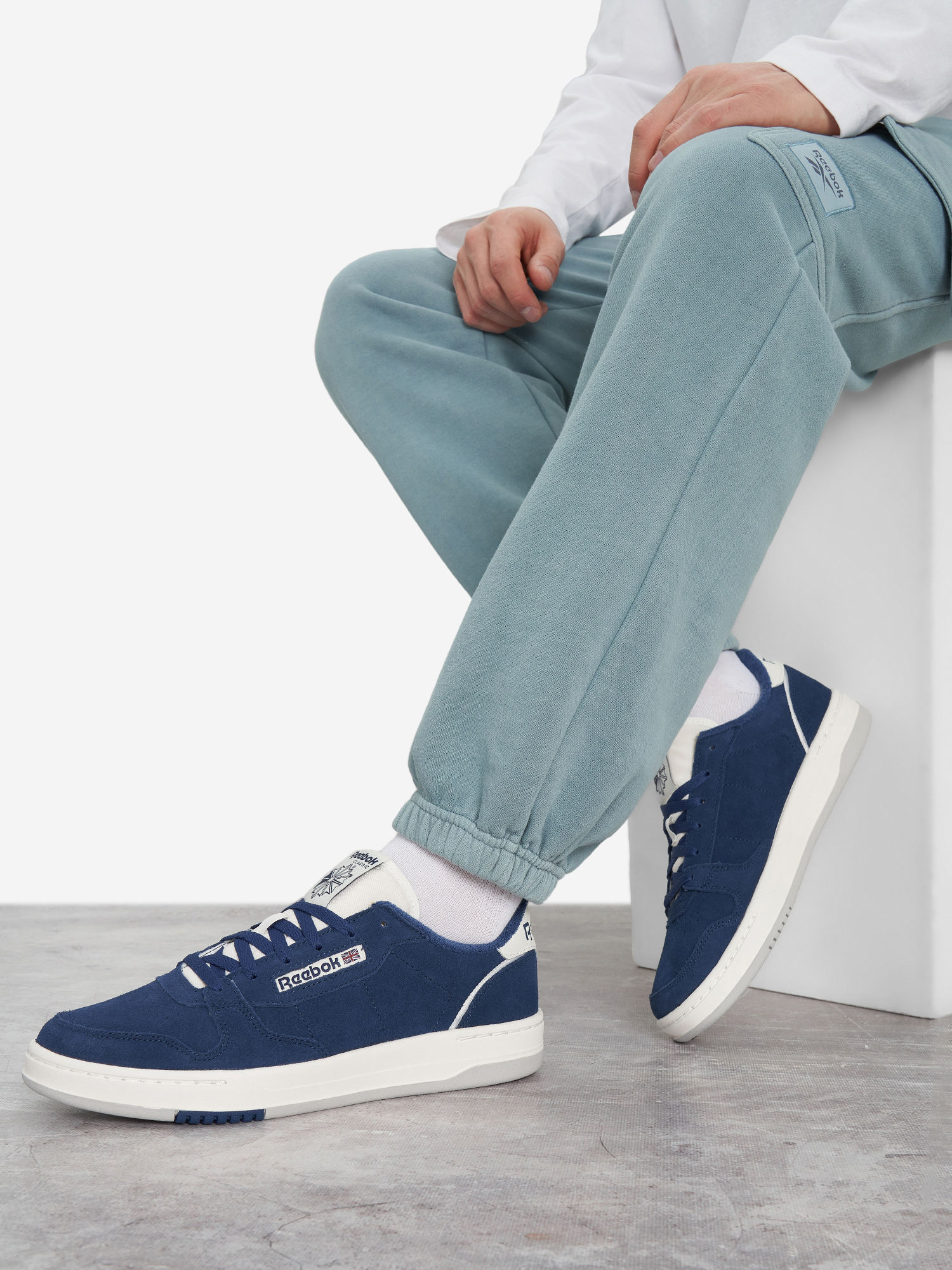 

Кеды мужские Reebok Phase Court, Голубой