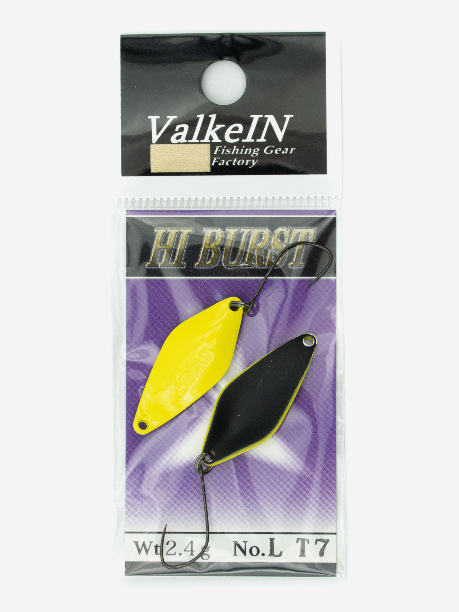 

Блесна VALKEIN HI BURST 2.4гр цвет LT7, Мультицвет