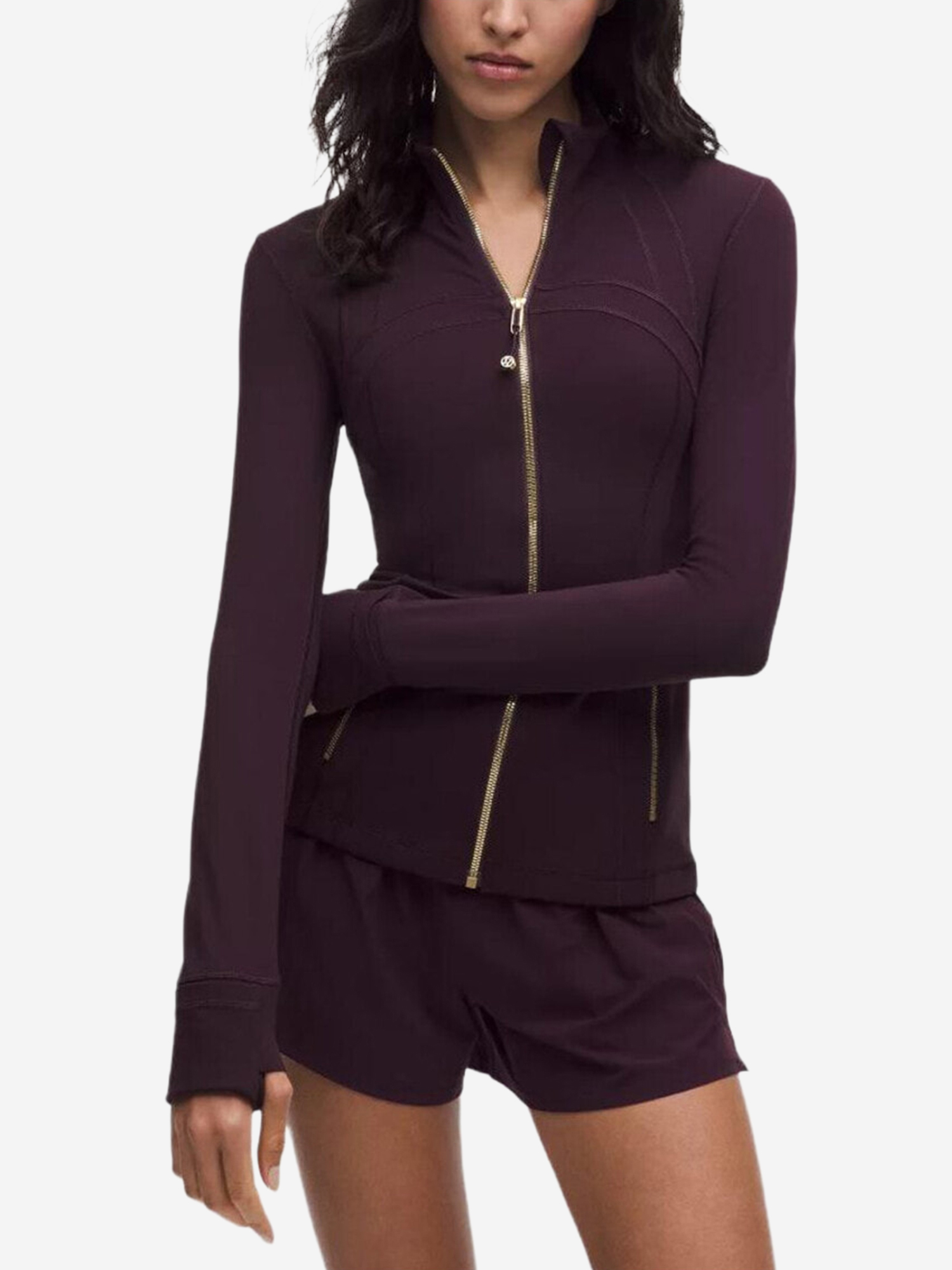 Изображение товара Женская спортивная куртка Lululemon Define Jacket Фиолетовая демисезонная