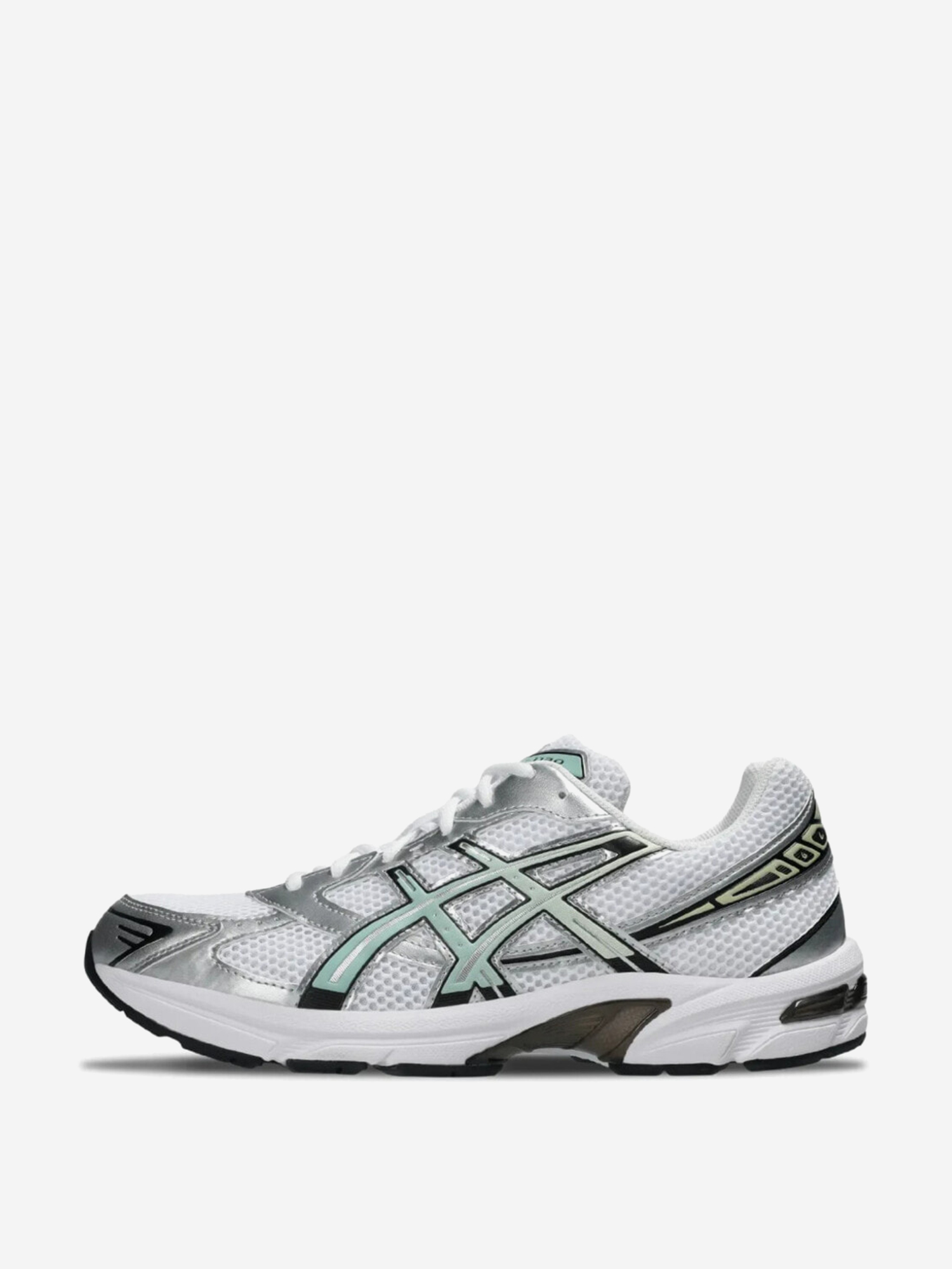Изображение товара Кроссовки Asics Gel-1130 Унисекс Спортивный стиль Белый/Серебряный/Мятный Изображение товара Кроссовки Asics Gel-1130 Унисекс Спортивный стиль Белый/Серебряный/Мятный