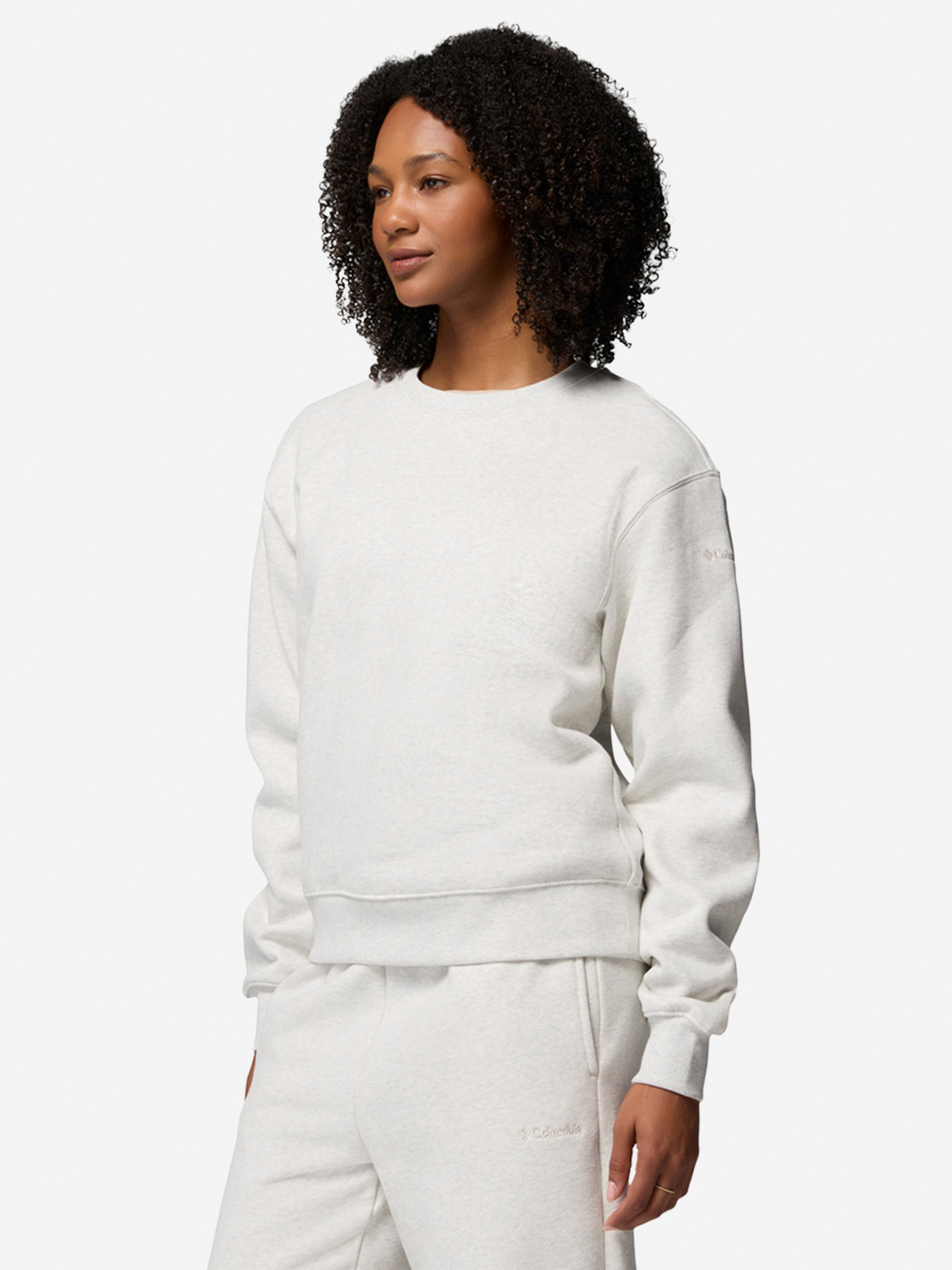 Свитшот женский Columbia Amber Glow Crew, Белый
