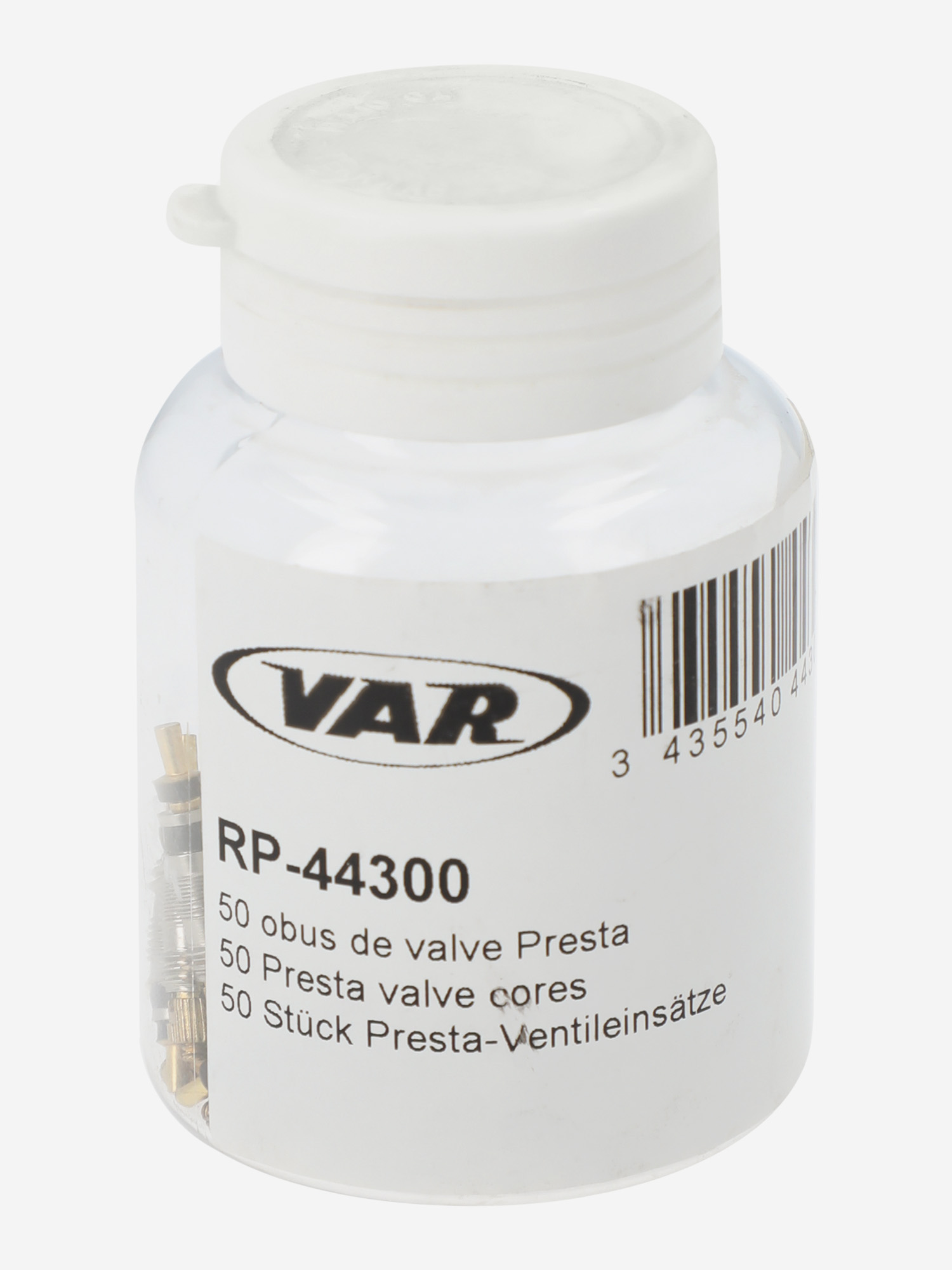 

Ниппель велокамеры VAR RP44300, 50 шт, Золотой