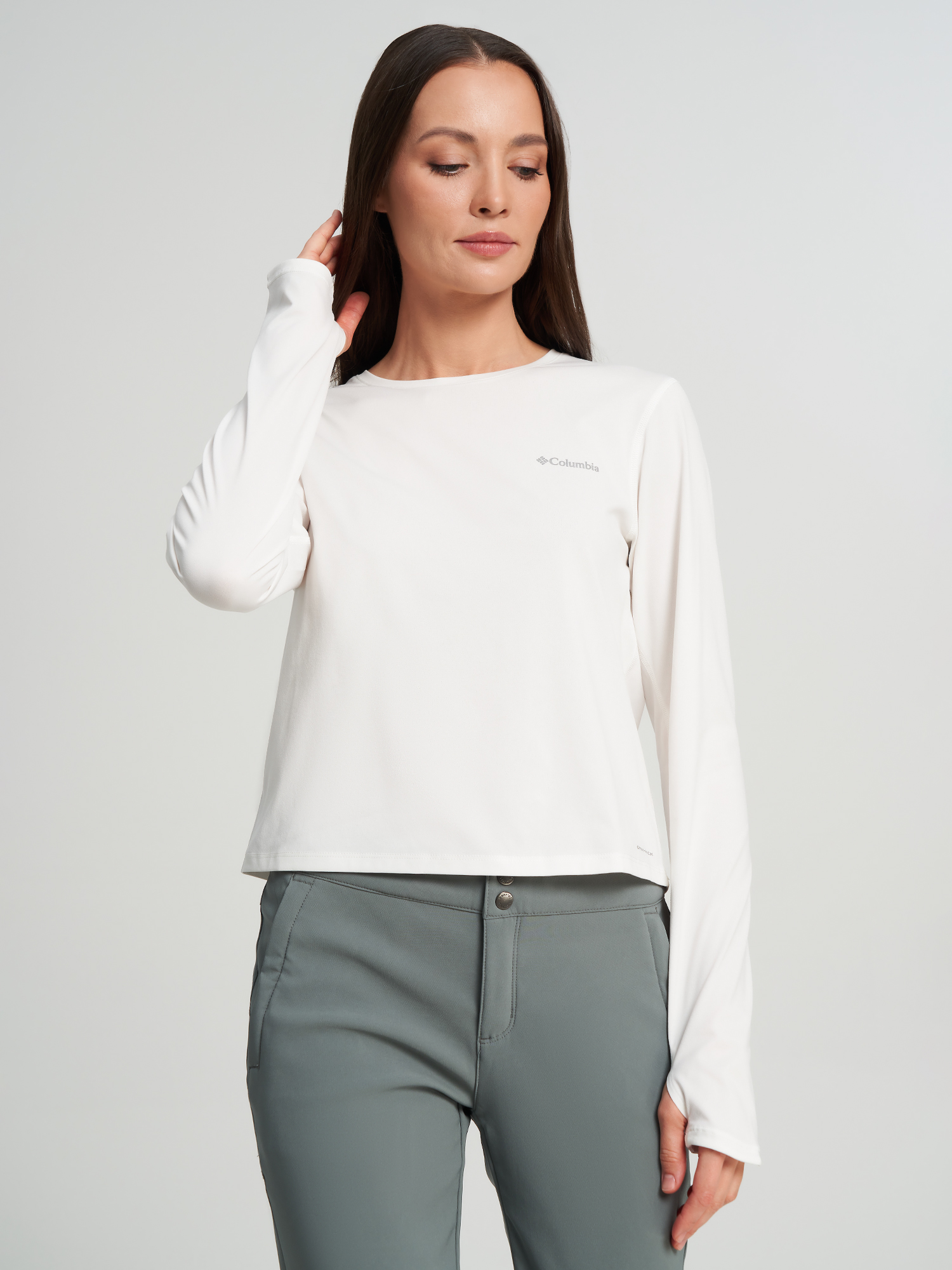 Лонгслив женский Columbia Seeker Legend Long Sleeve II, Белый