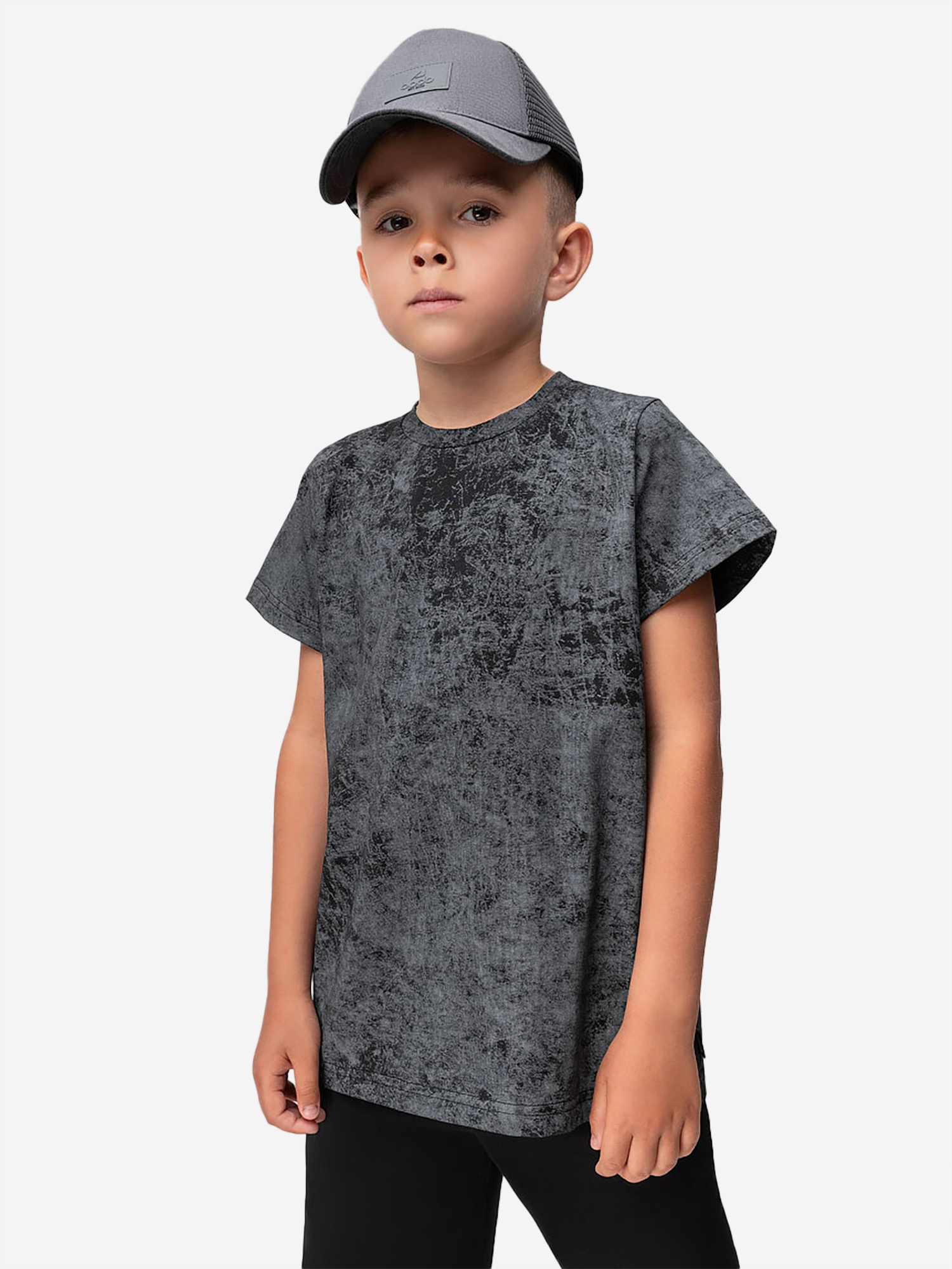 Изображение товара Футболка для мальчиков BOBO с надписью всесезонная активный отдых