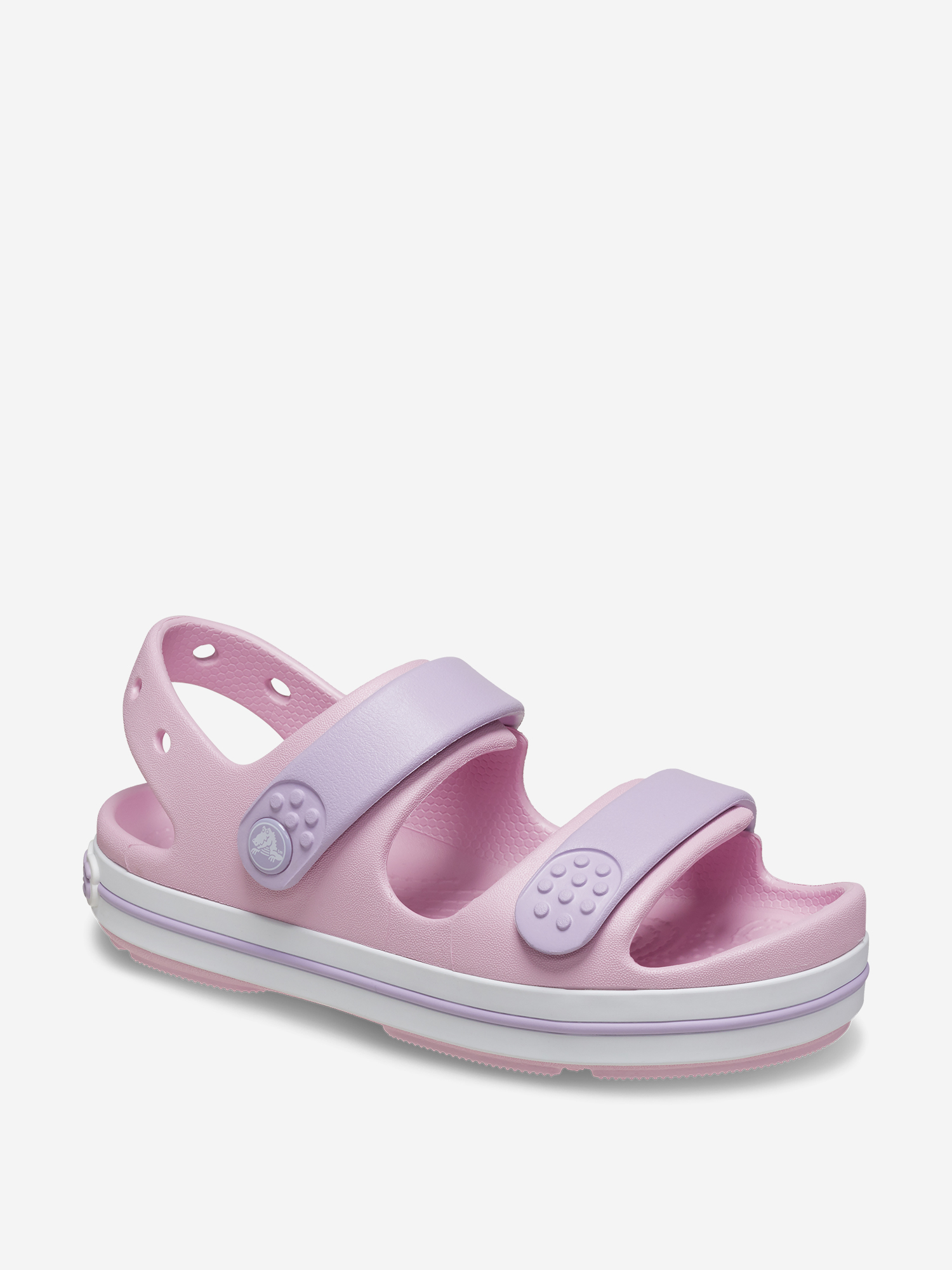 Сандалии детские Crocs Crocband Cruiser Sandal K, Розовый 209423C1G-84I, размер 31-32 - фото 2