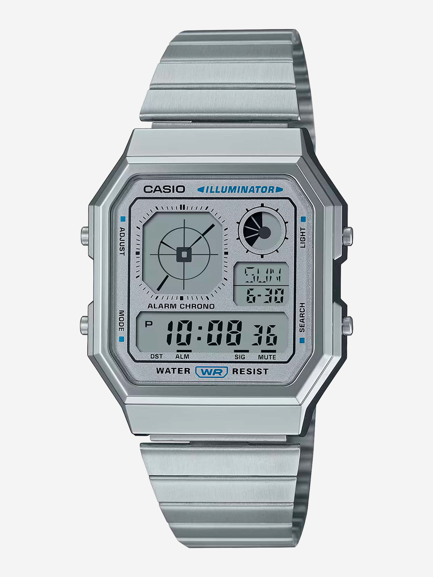 Изображение товара Наручные часы Casio Collection A-130WE-7A, Серебряный