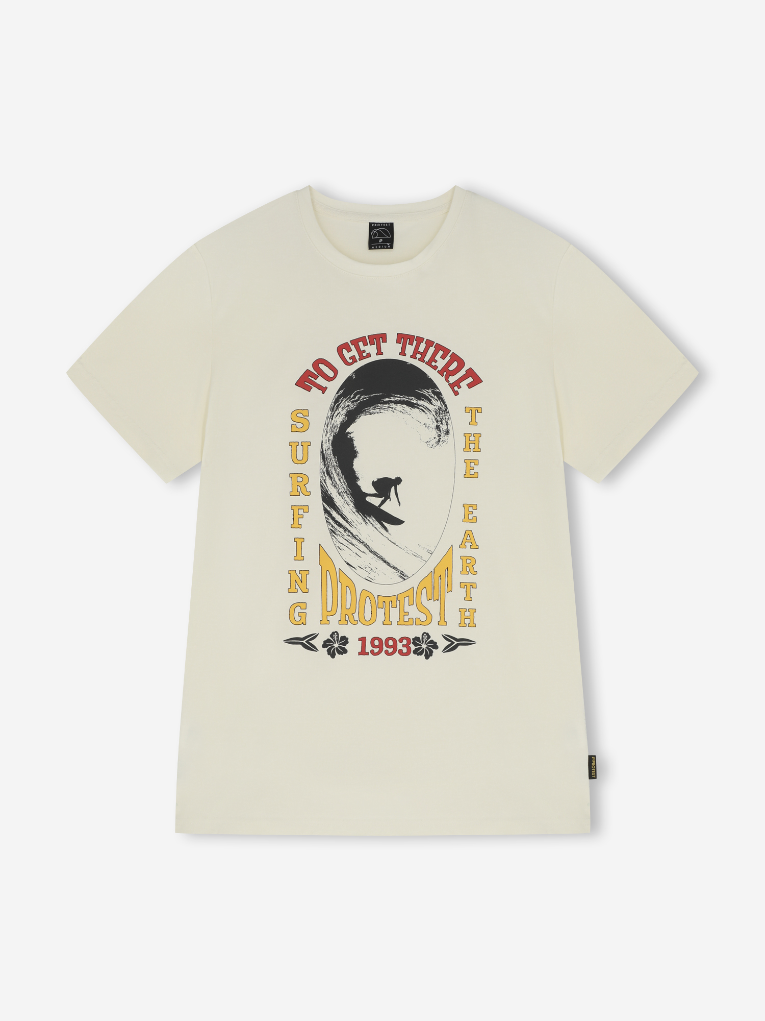 Футболка мужская Protest, бежевый, арт. 142372PR0-01