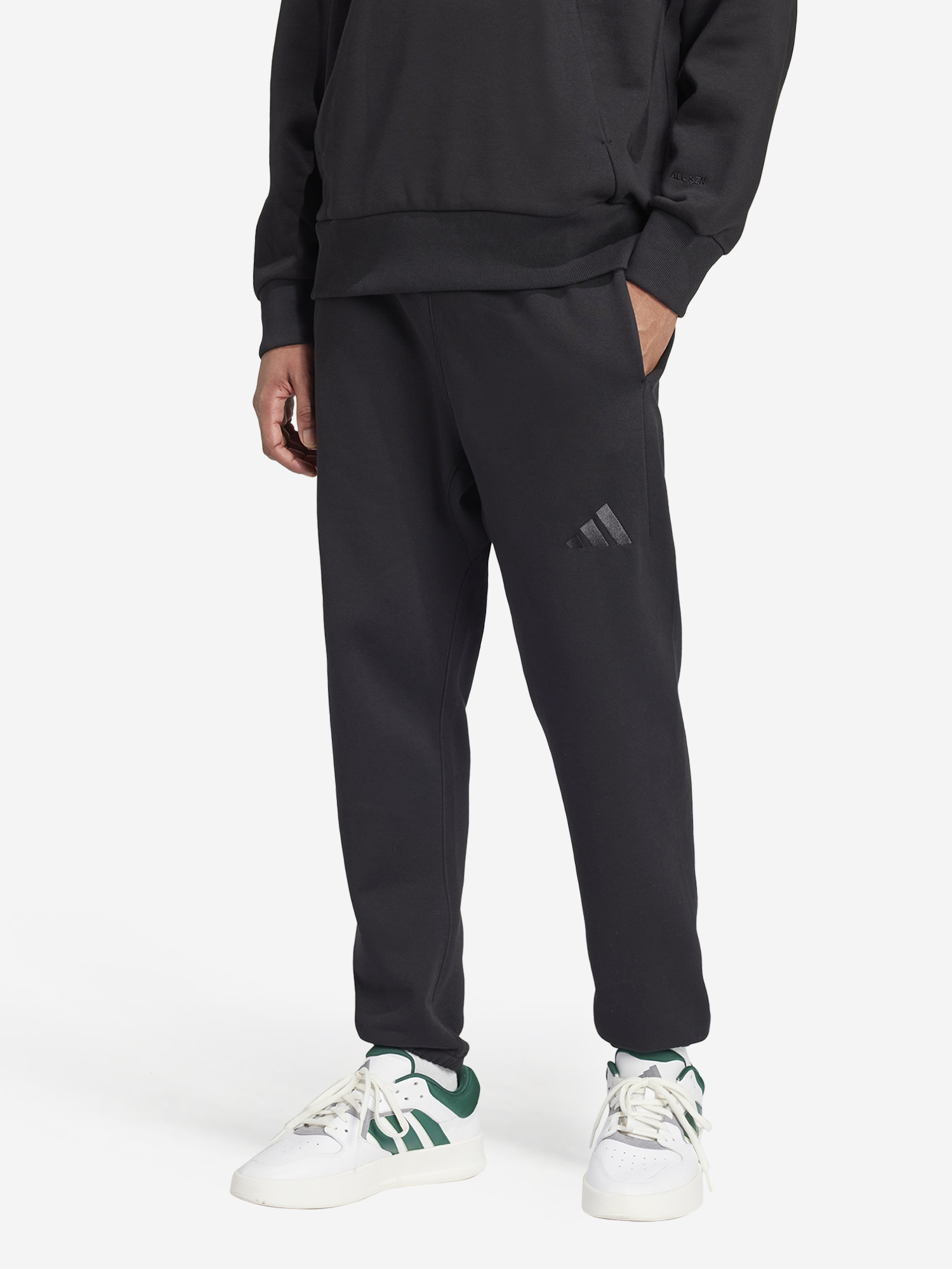 

Брюки флисовые мужские adidas, Черный
