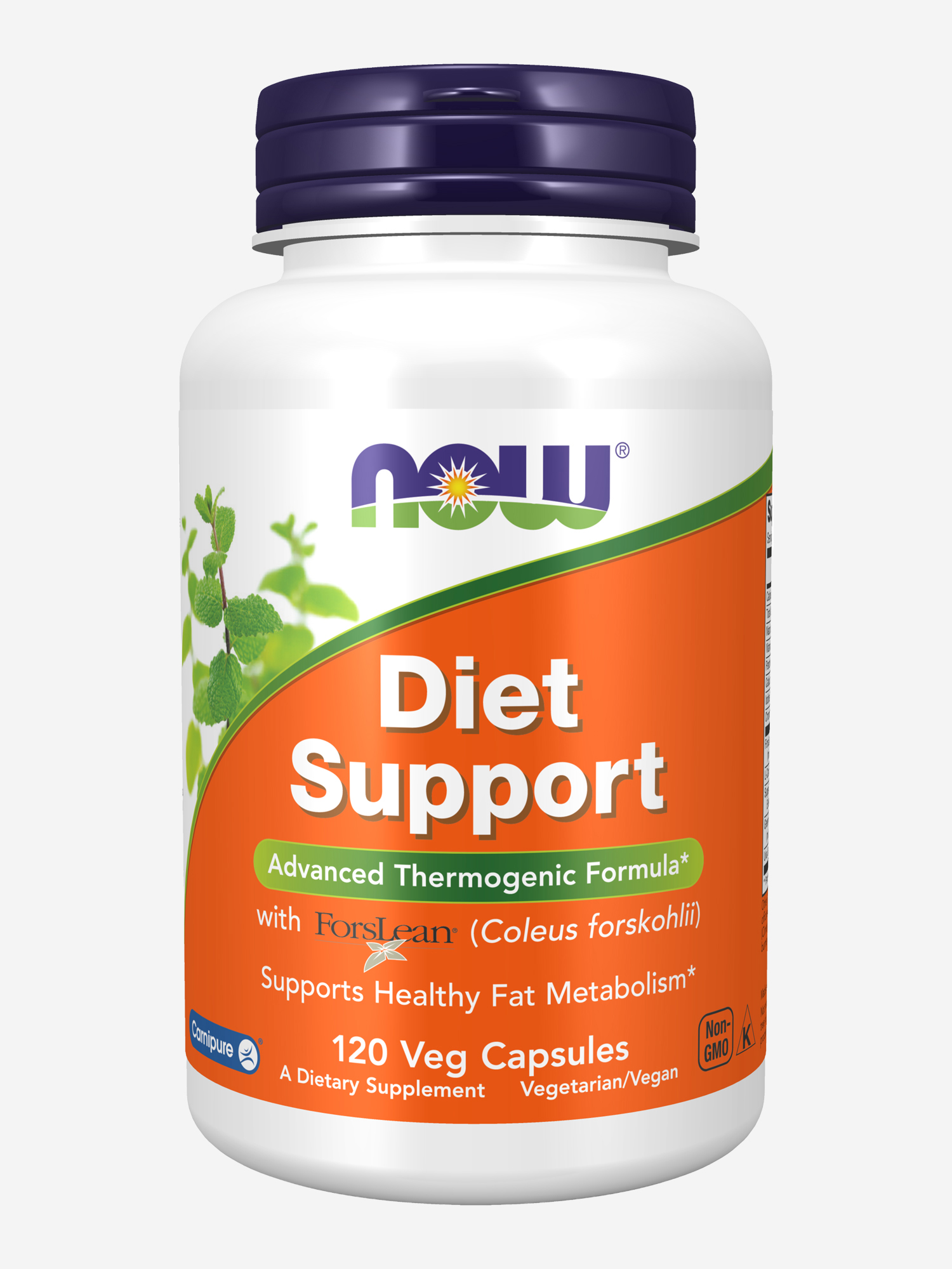 Изображение товара NOW Диет саппорт 855мг 120 капсул для снижения веса и здоровья активных взрослых