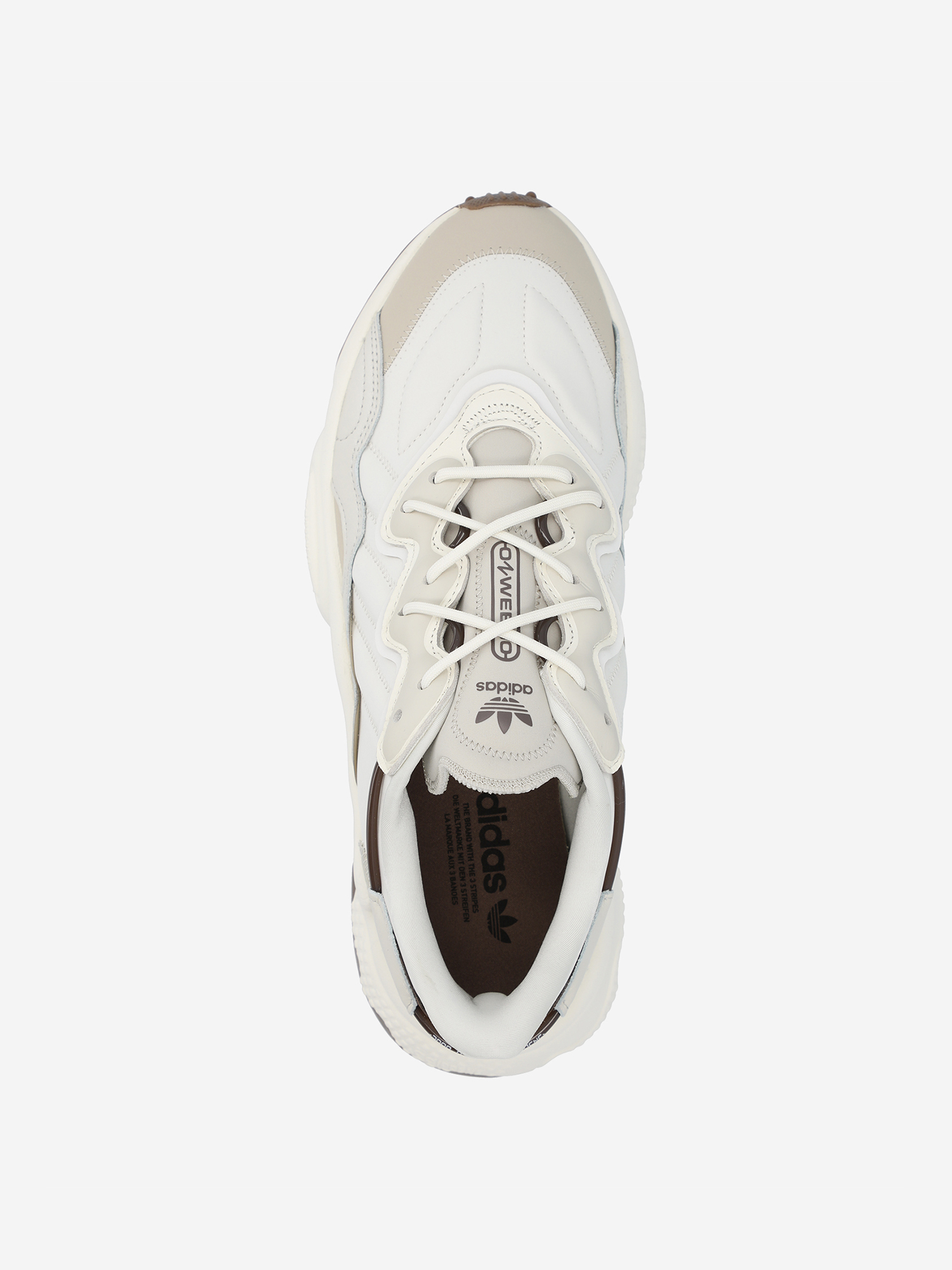 фото Кроссовки мужские adidas ozweego, белый