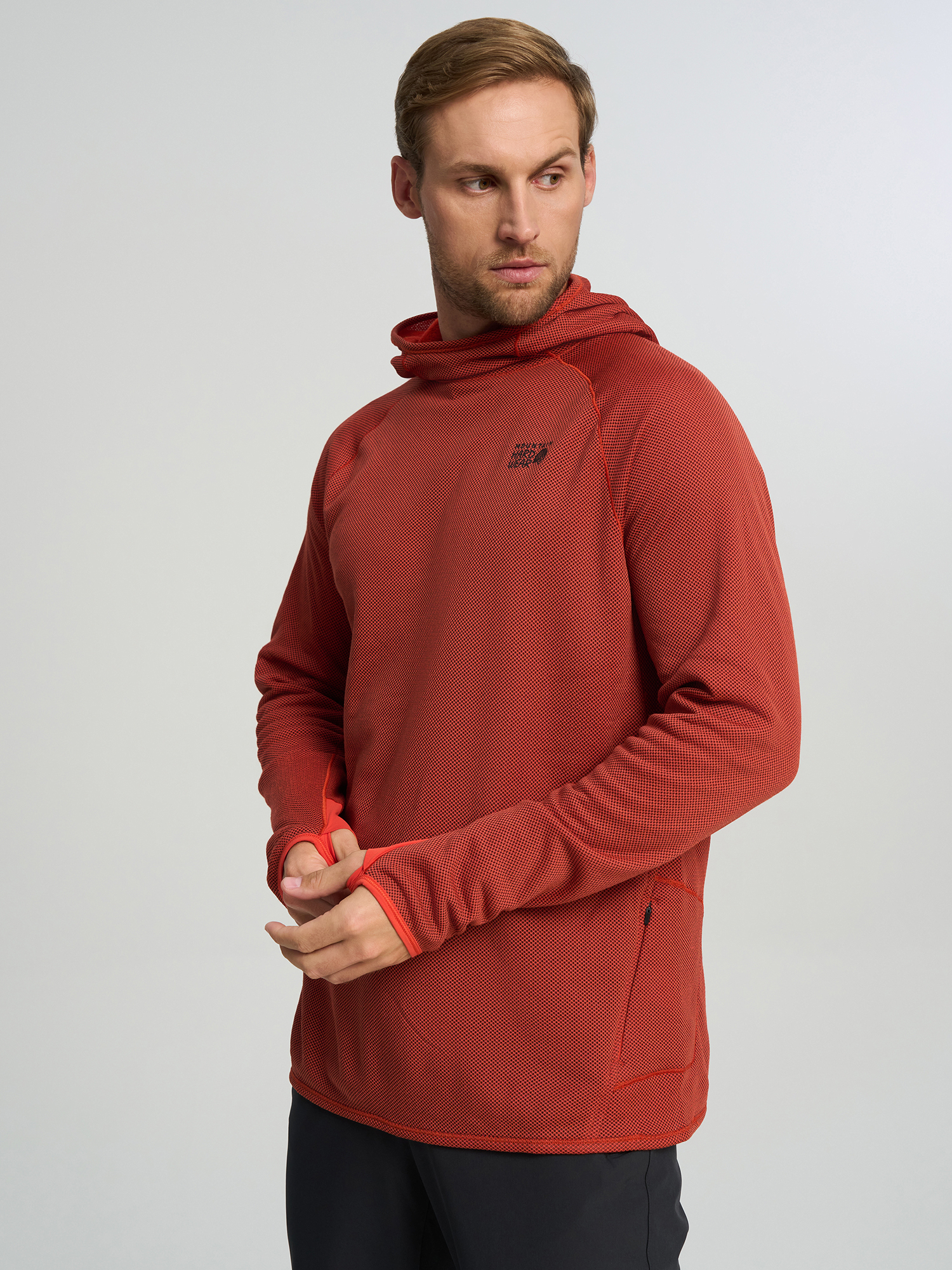 Изображение товара Худи мужское Mountain Hardwear Airmesh Long Sleeve Hoody, Оранжевый Изображение товара Худи мужское Mountain Hardwear Airmesh Long Sleeve Hoody, Оранжевый
