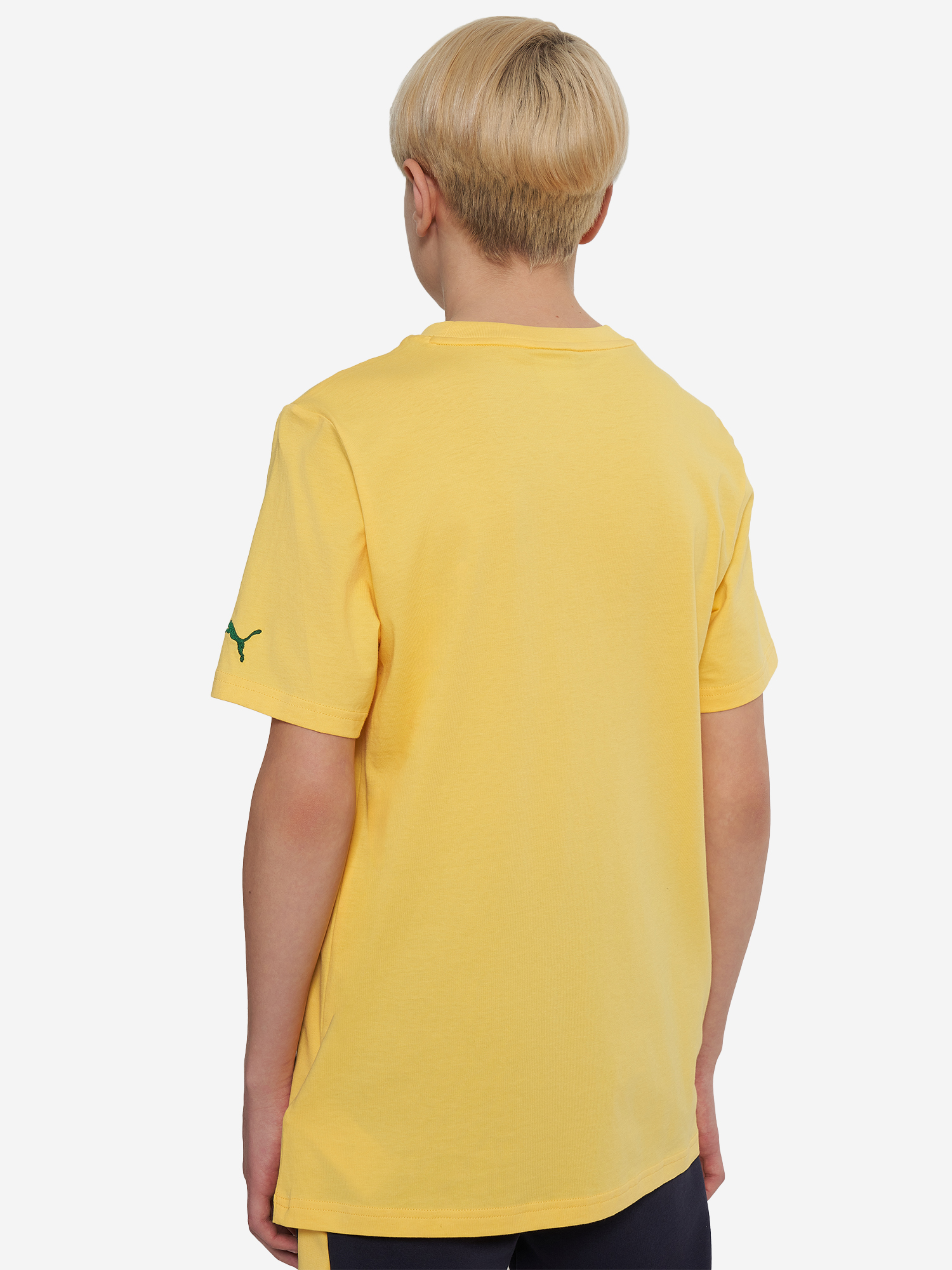 фото Футболка для мальчиков puma super graphic, желтый