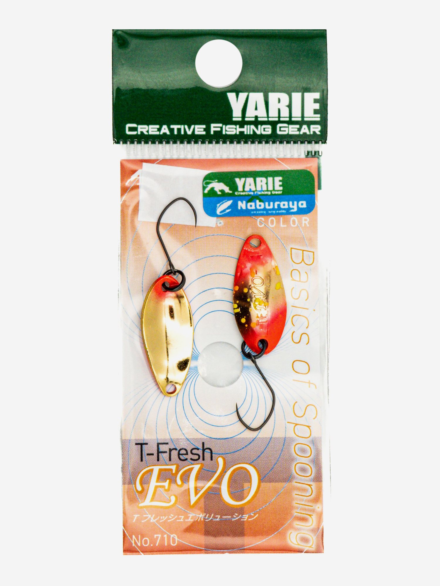 

Блесна Yarie №710 T-Fresh EVO,  г, Split Red, Мультицвет