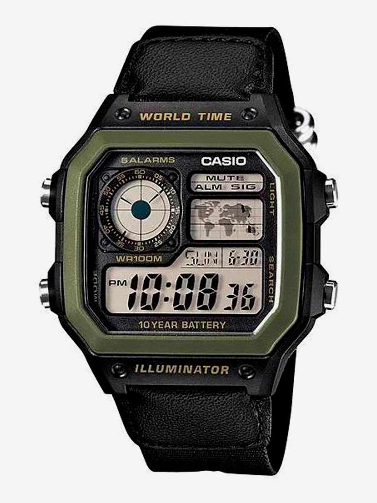 

Наручные часы Casio Collection AE-1200WHB-1B, Черный